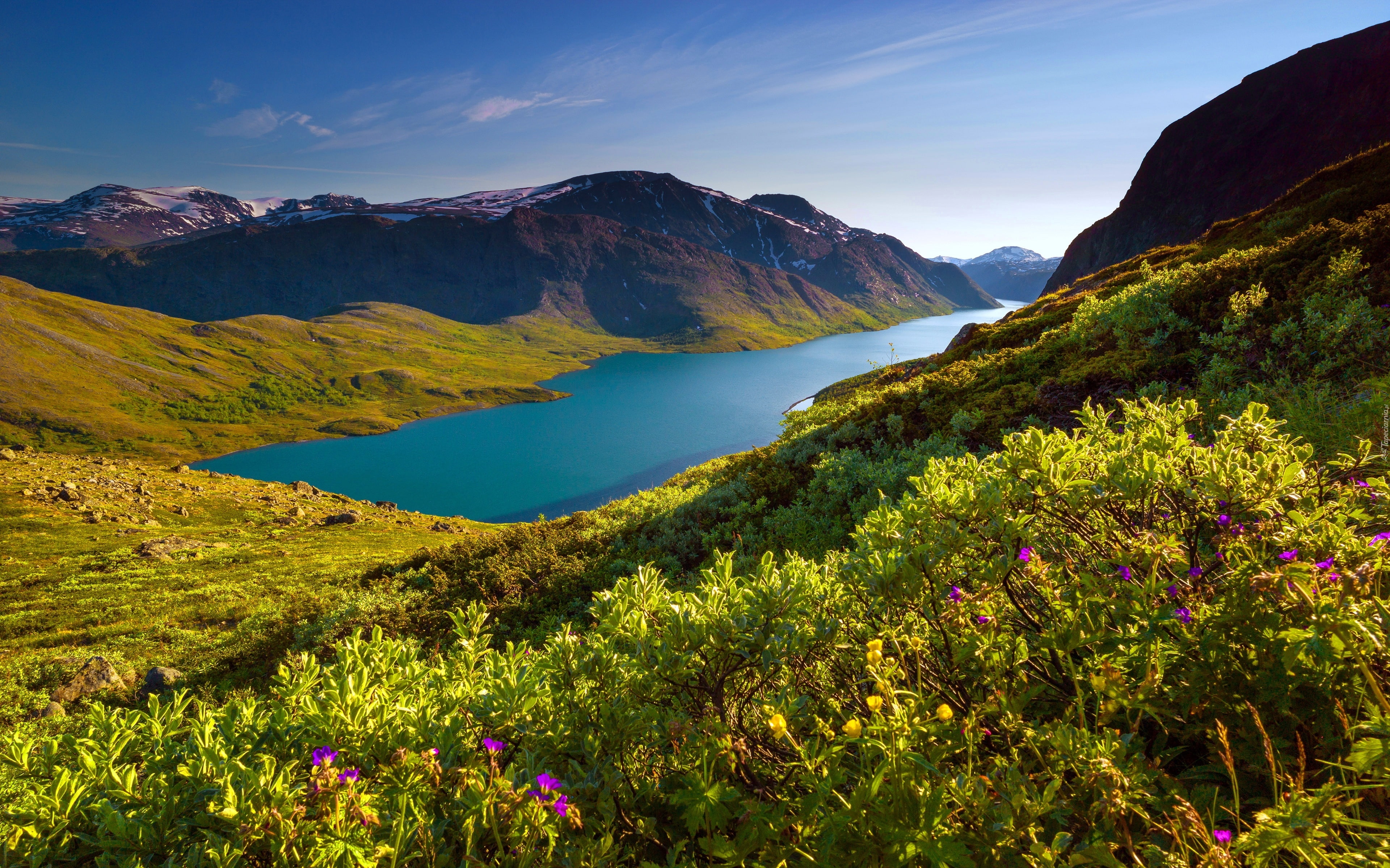 besseggen, national, norway, gjende, hd, park, lake, 4K, jotunheimen, ridge, pictures, HD Wallpaper