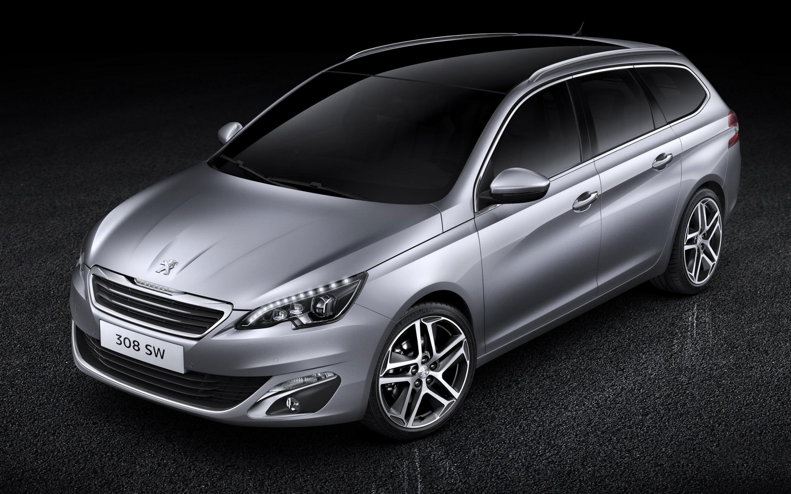 grey, 2014, 2K, cars, peugeot, sw, suv, HD Wallpaper