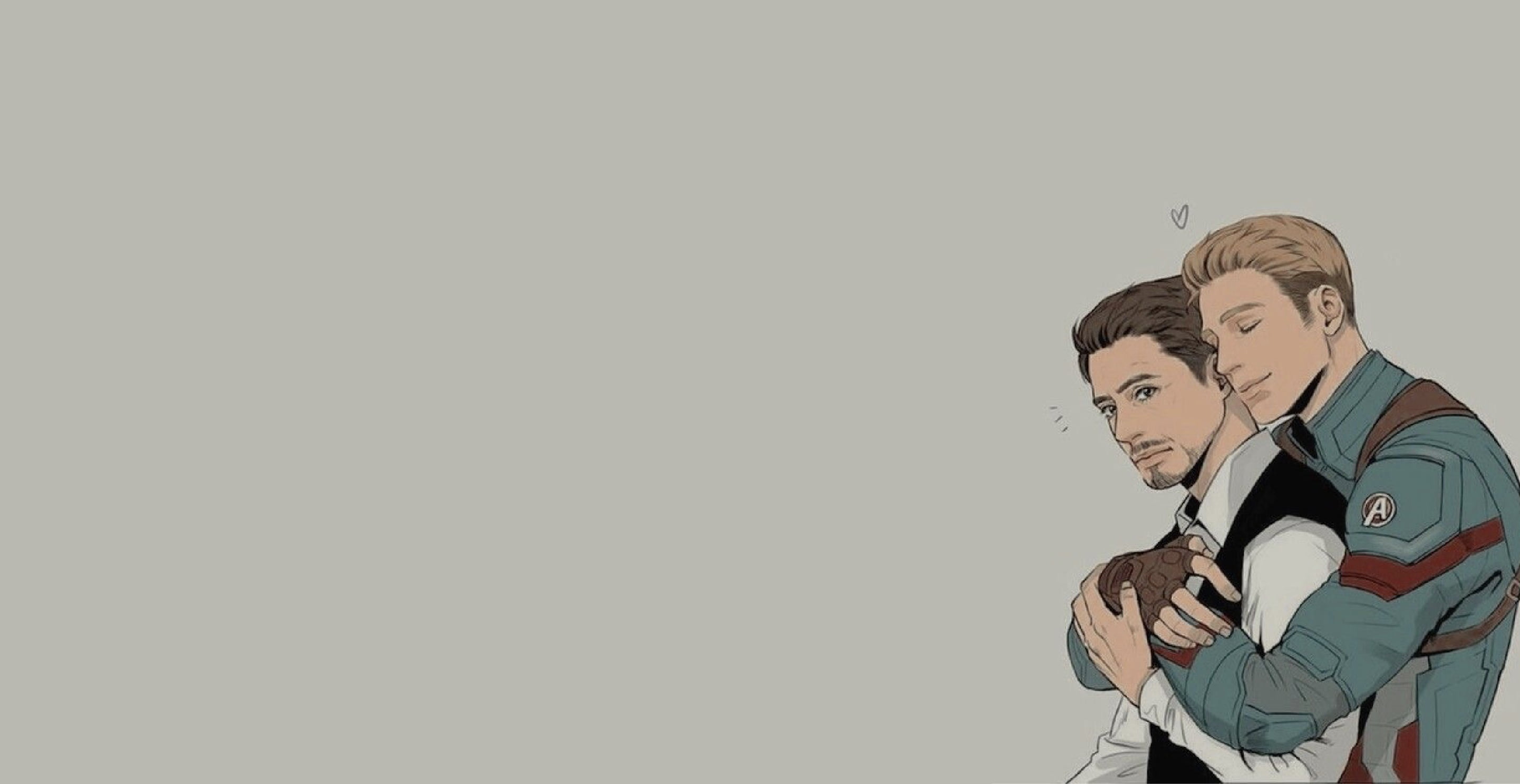 2K, Steve Rogers, Tony Stark, stony, HD Wallpaper