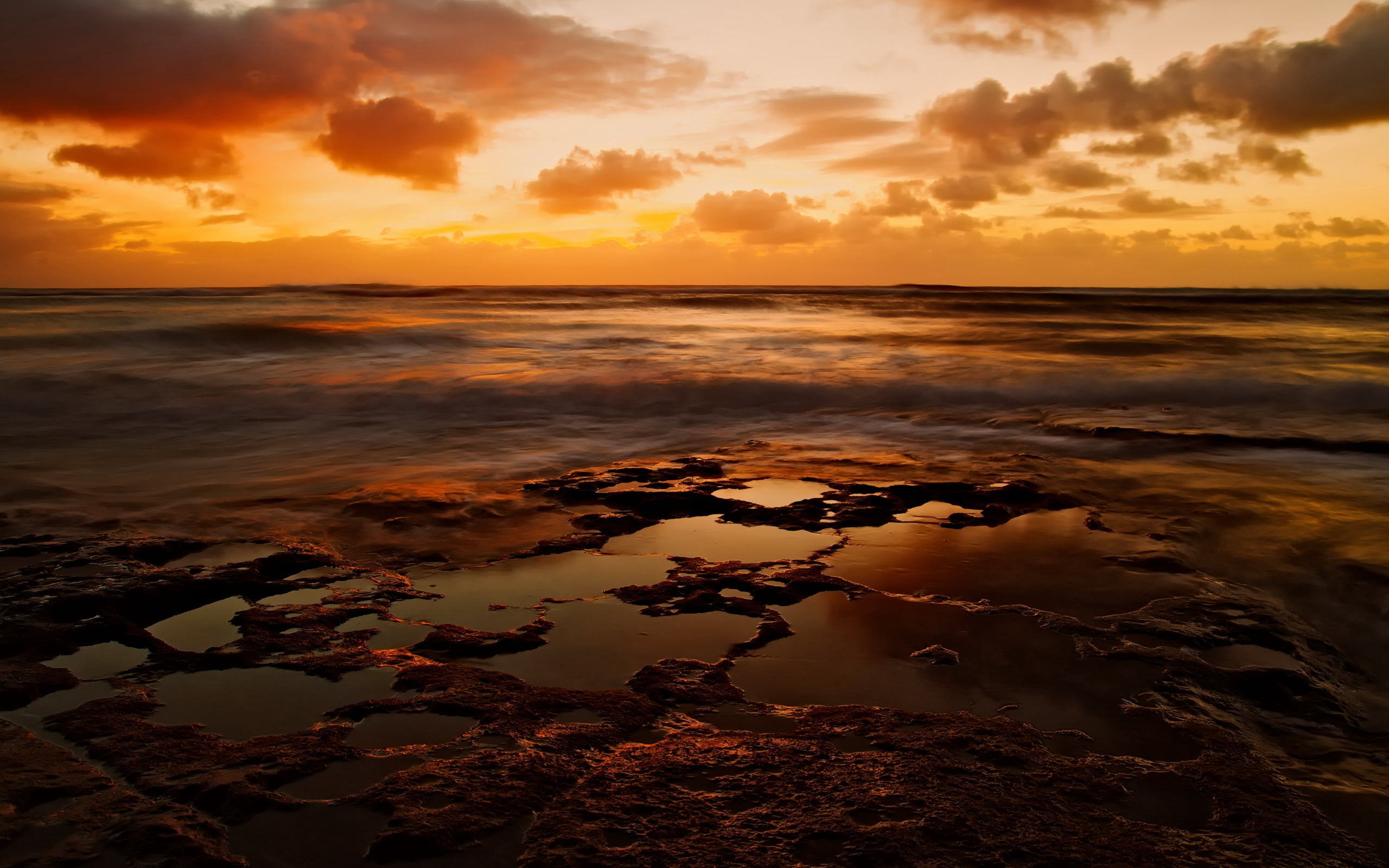 weather, beauty In Nature, dawn, outdoors, land, sun, sea, beach, horizon, sunset, cloud - Sky, wave, blue, nature, morning, sky, island, tranquil Scene, HD Wallpaper