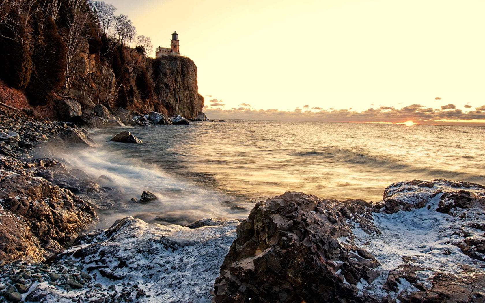 motion, no People, blue, water, sunset, california, famous Place, lighthouse, atlantic Ocean, vacations, travel Destinations, rocky coastline, guidance, HD Wallpaper