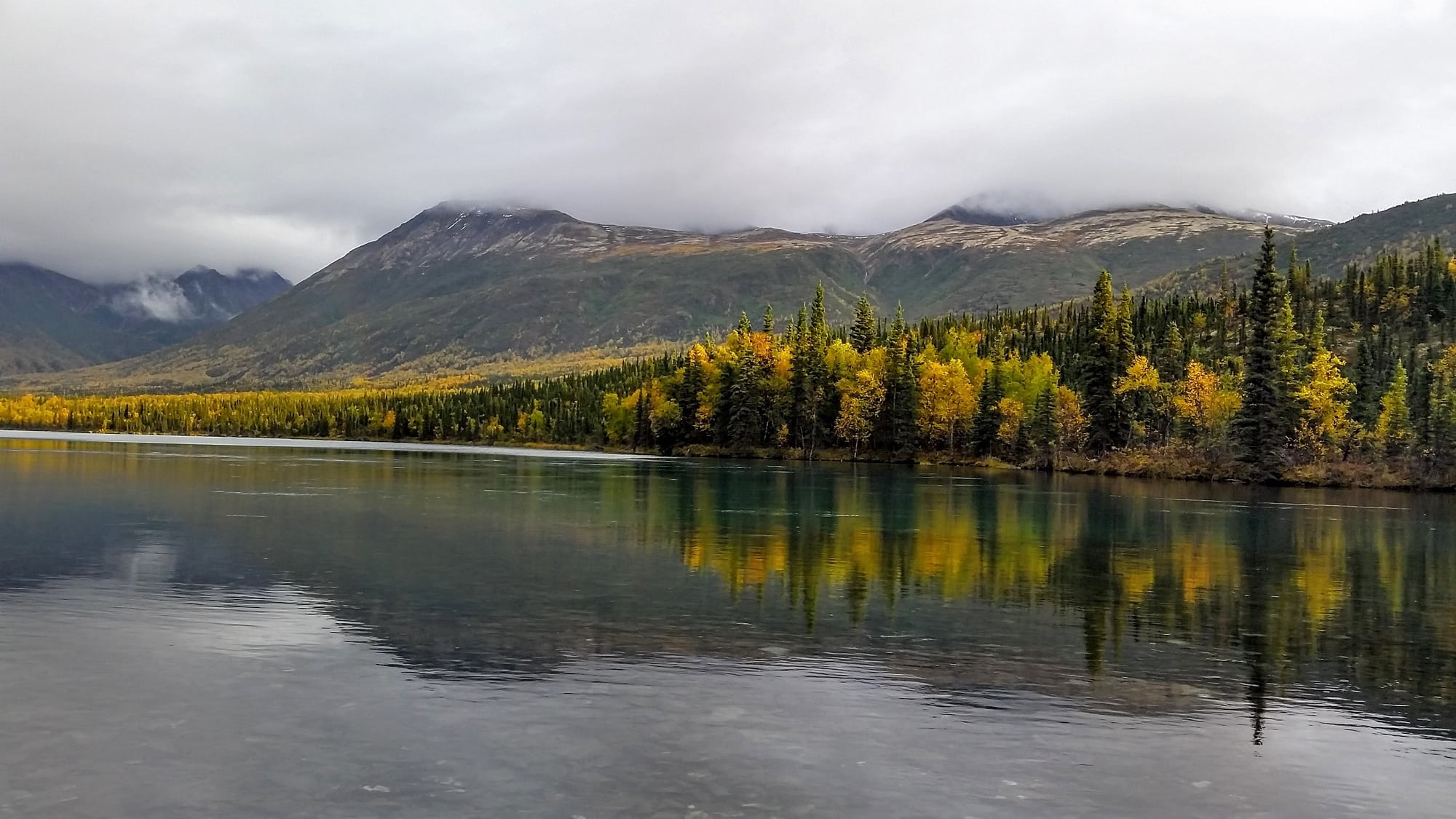 outdoors, kontrashibuna lake, hills, land, 1080P, mountain, lake clark national park, plant, mountain range, mountains, body, trees, scenics, countryside, HD Wallpaper