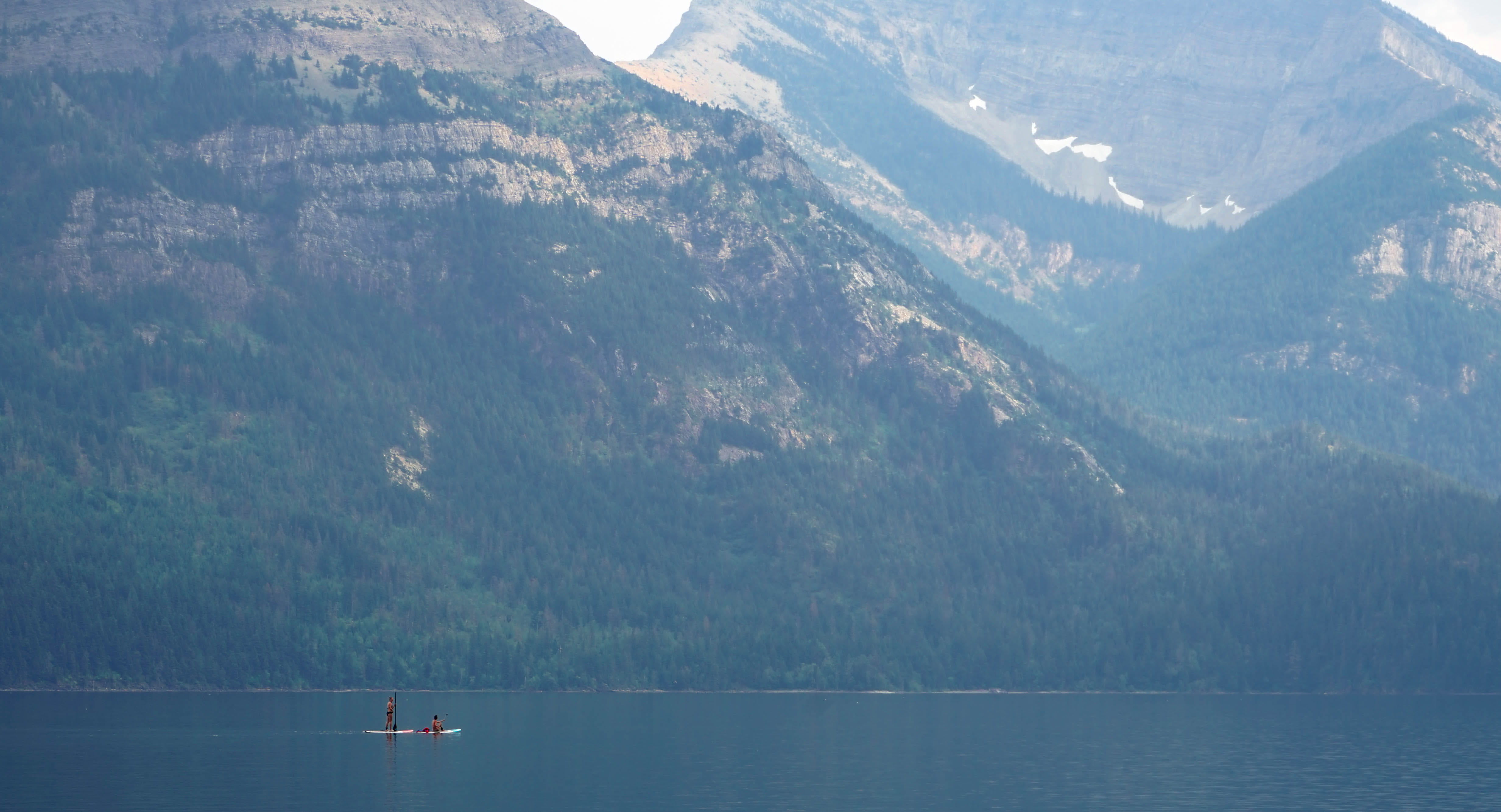 nature, canada, scenics - nature, no people, nautical vessel, tranquility, wanderlust, beauty in nature, tranquil scene, adventure, waterton, alberta, mode of transportation, HD Wallpaper