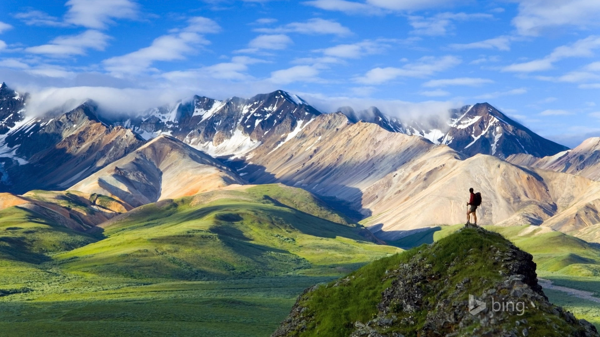 Mountain, 1920x080, park, denali, 1080P, national, HD Wallpaper