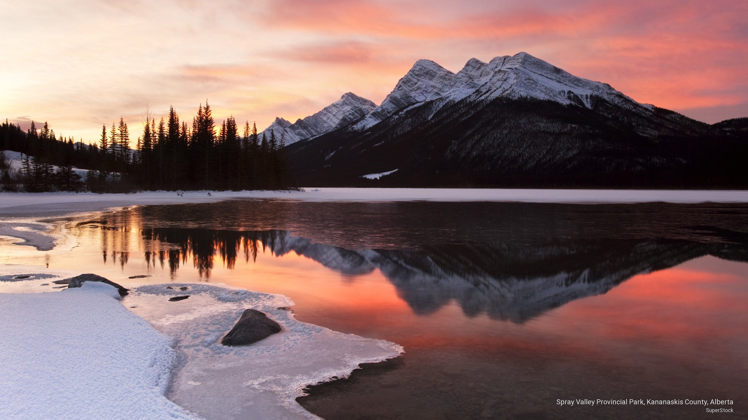 spray, 2K, provincial, park, Mountains, alberta, kananaskis, county, valley, HD Wallpaper