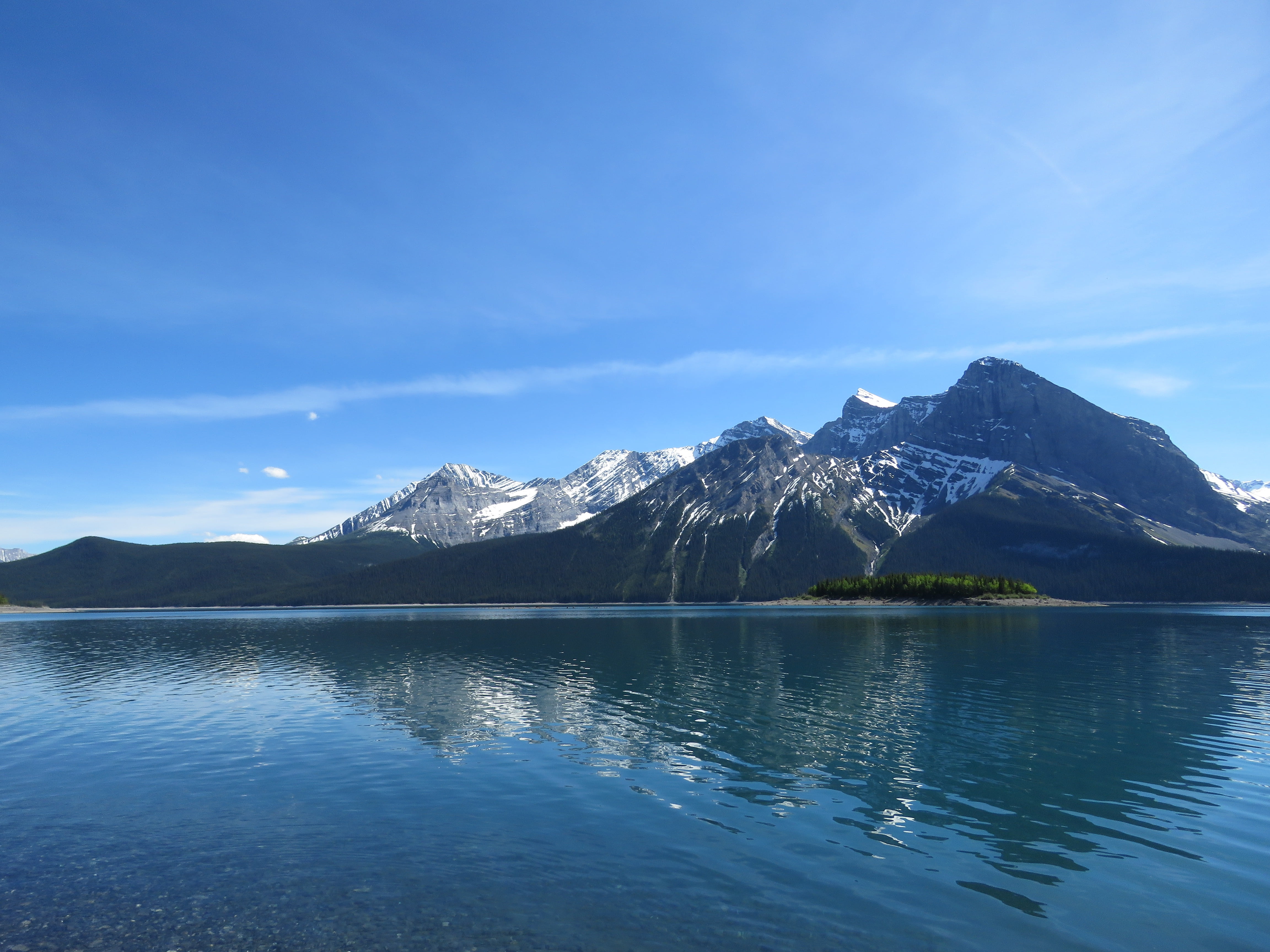 rocky, water, rocky mountains, mountain, no people, mountains, mountain Range, scenics - nature, non-urban scene, near, winter, peaceful, scenic, canadian, HD Wallpaper