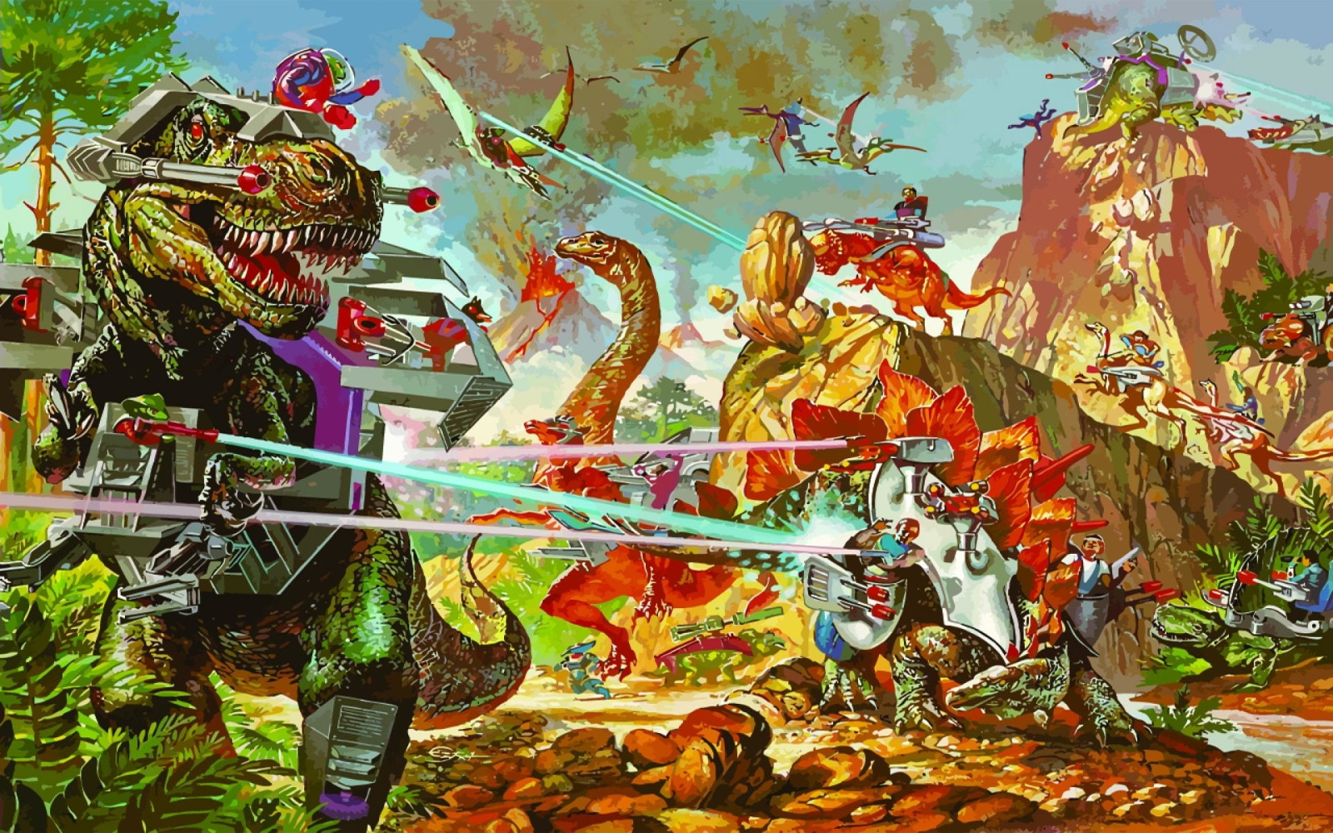 1080P, TV Show, Dino-Riders, HD Wallpaper