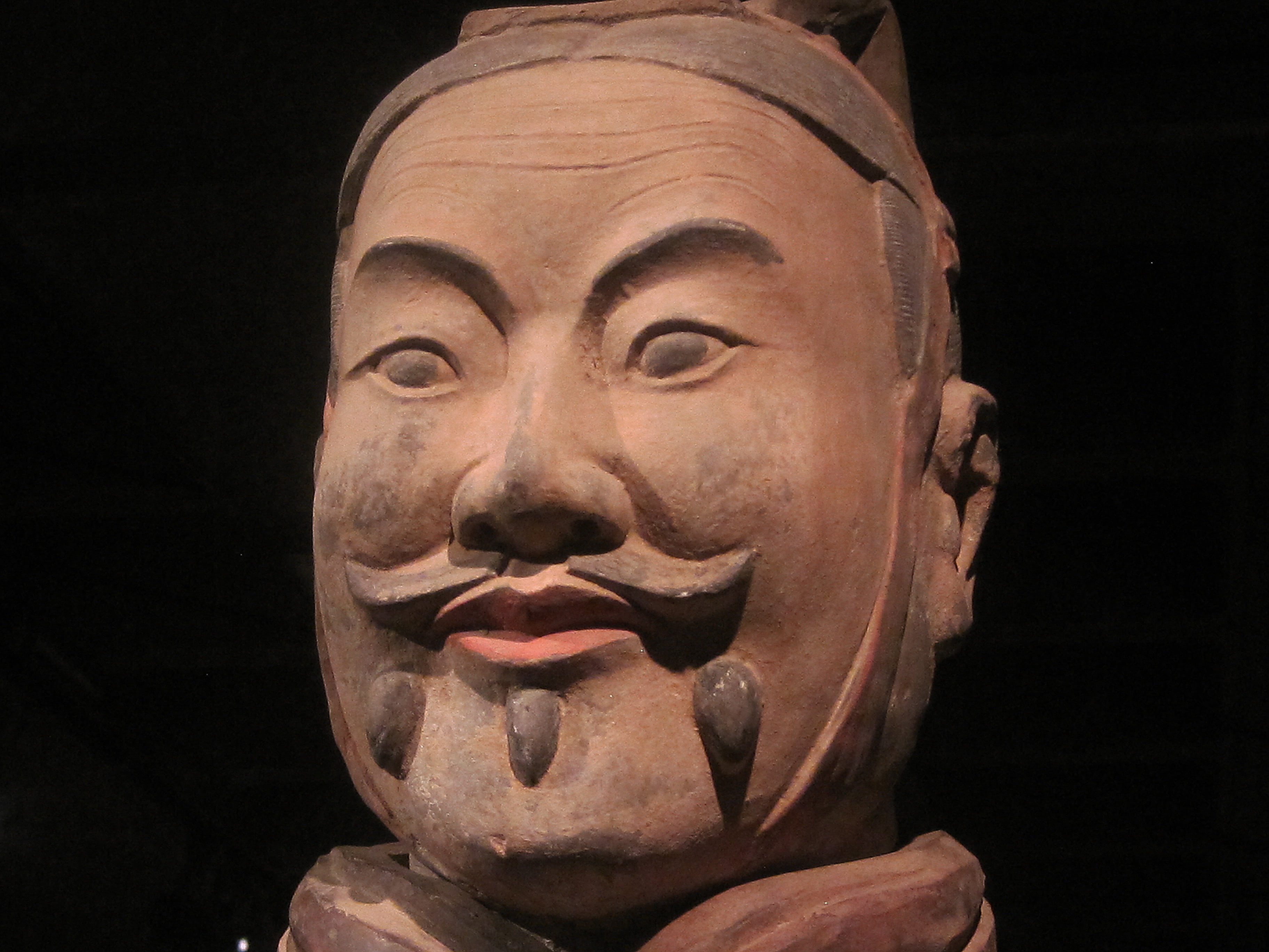 history, army, soldier, craft, ancient, statue, chinese, terracotta, indoors, creativity, face, antique, close-up, warrior, human representation, body part, HD Wallpaper
