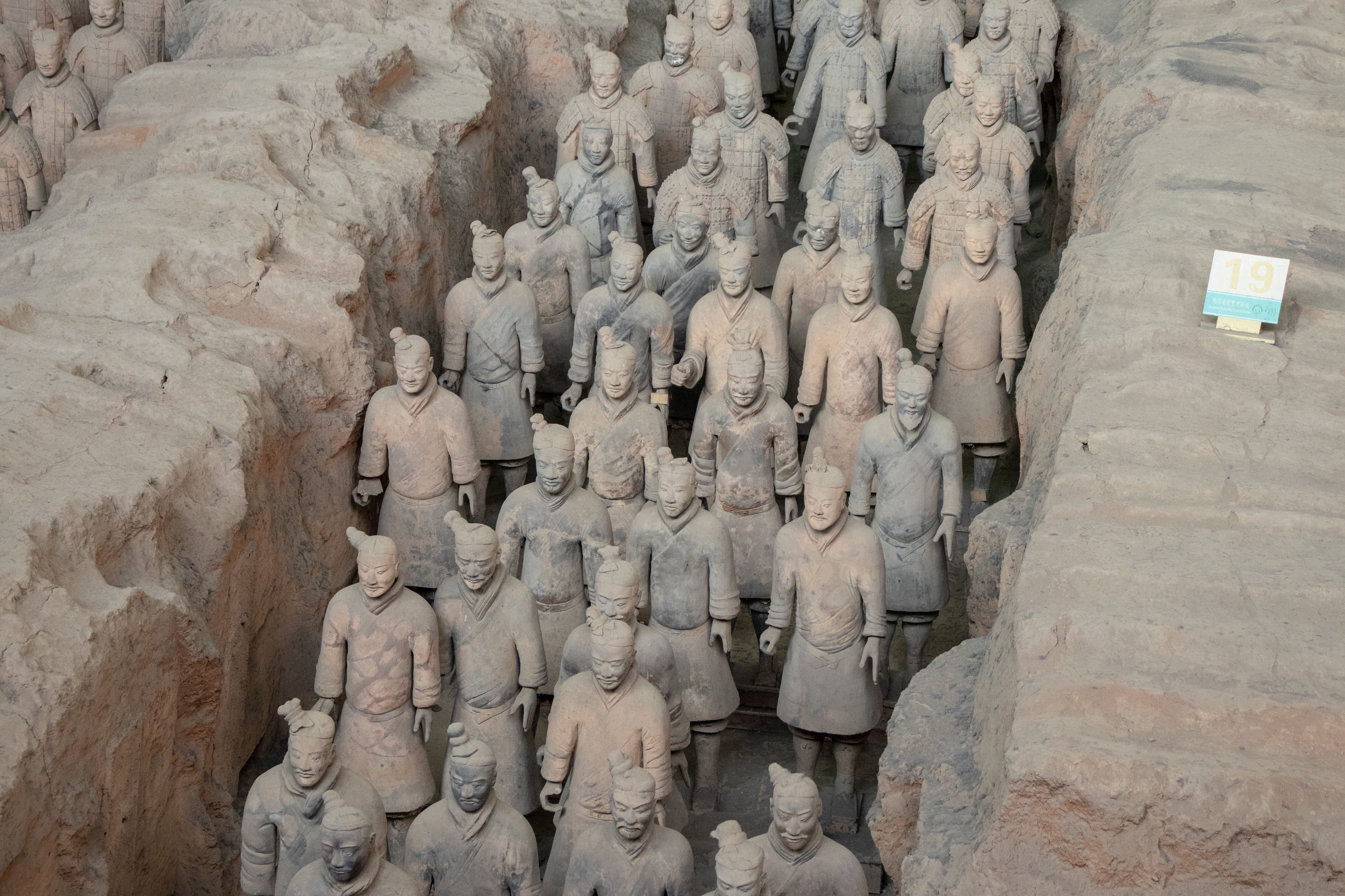 representation, archeology, creativity, religion, male likeness, army, no people, ancient civilization, travel destinations, belief, idol, solid, warriors, HD Wallpaper