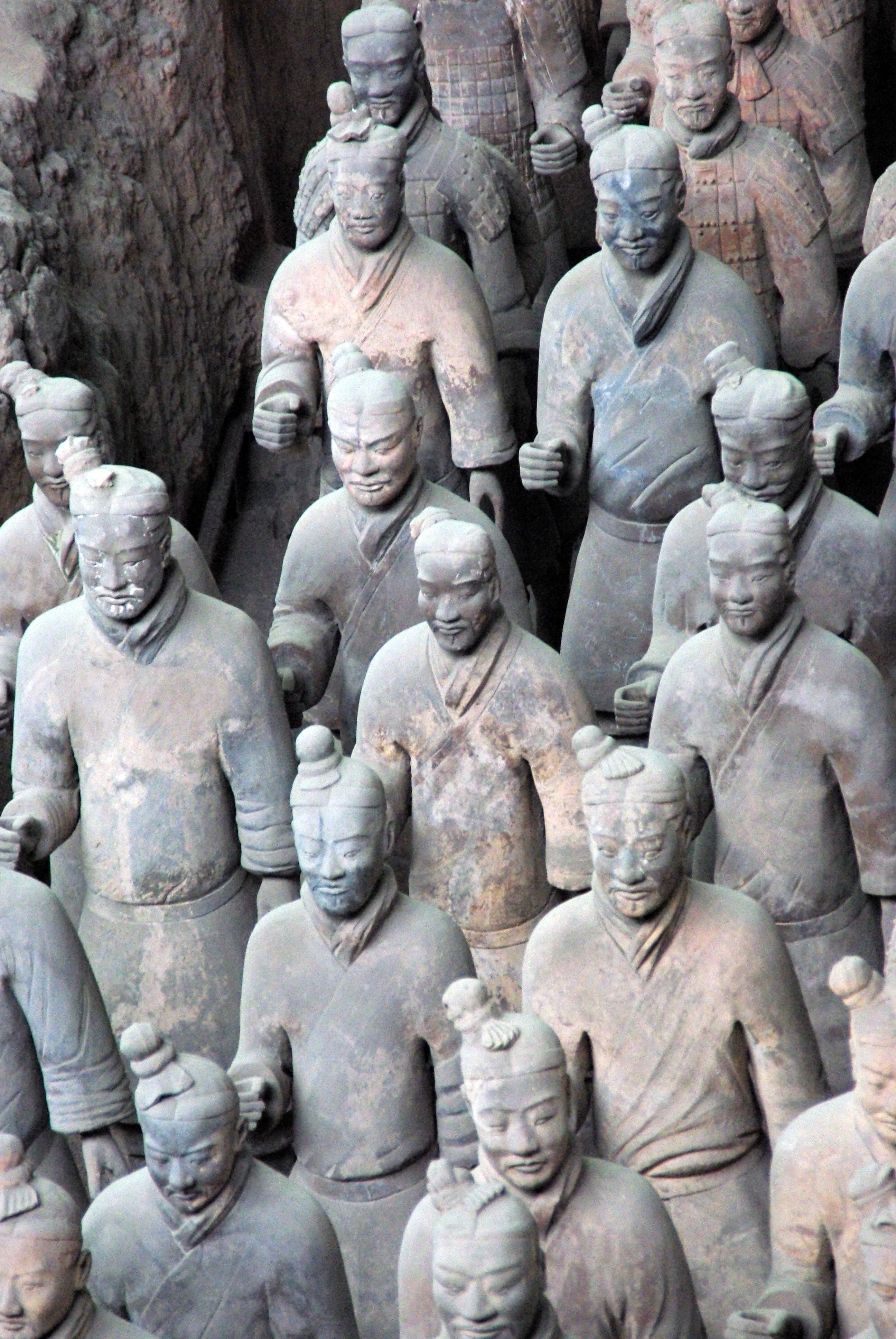 xian, soldier, xian, history, ornate, ancient, large group of objects, the past, terracotta, creativity, human representation, architecture, asia, no people, Phone HD Wallpaper
