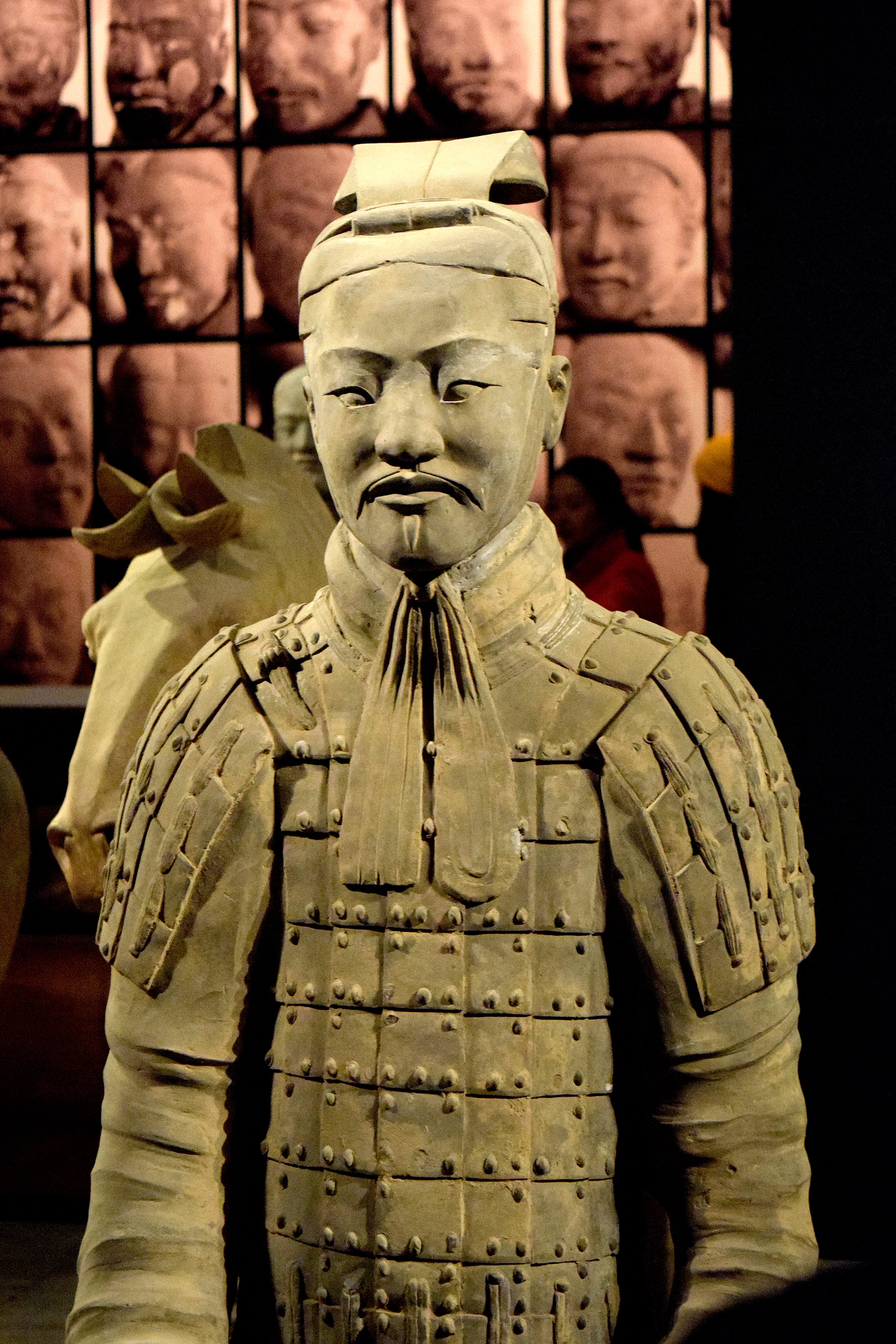 no people, representation, government, culture, the past, terracotta warrior, art and craft, belief, human representation, architecture, terracotta, archaeology, Phone HD Wallpaper