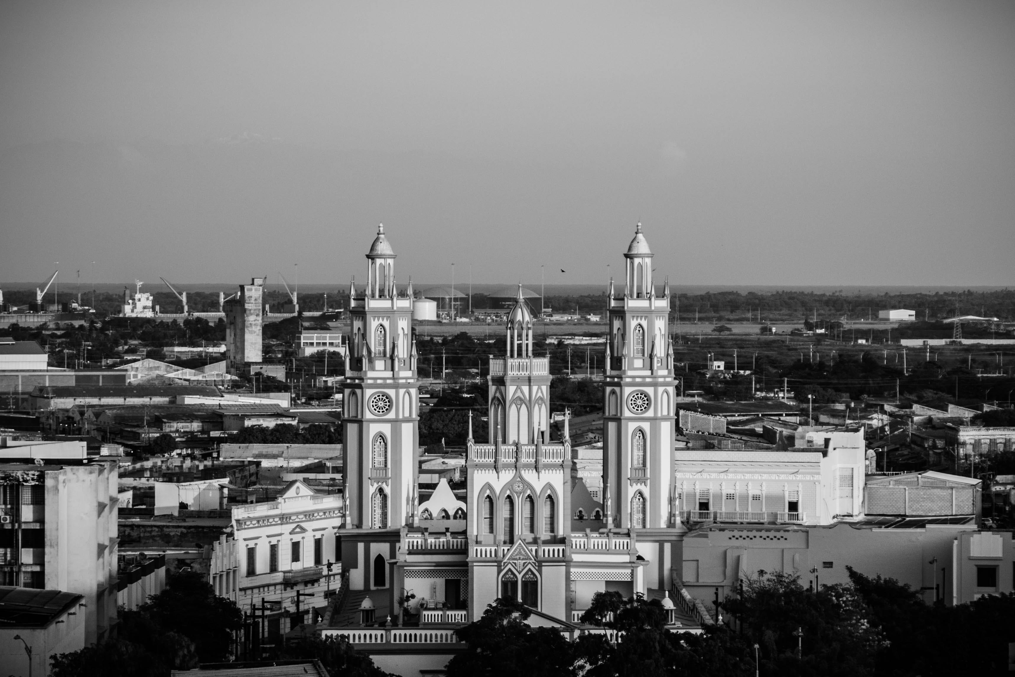 cityscape, day, heritage, church, travel, residential district, spirituality, colombia, religion, no people, light, travel destinations, architecture, belief, HD Wallpaper