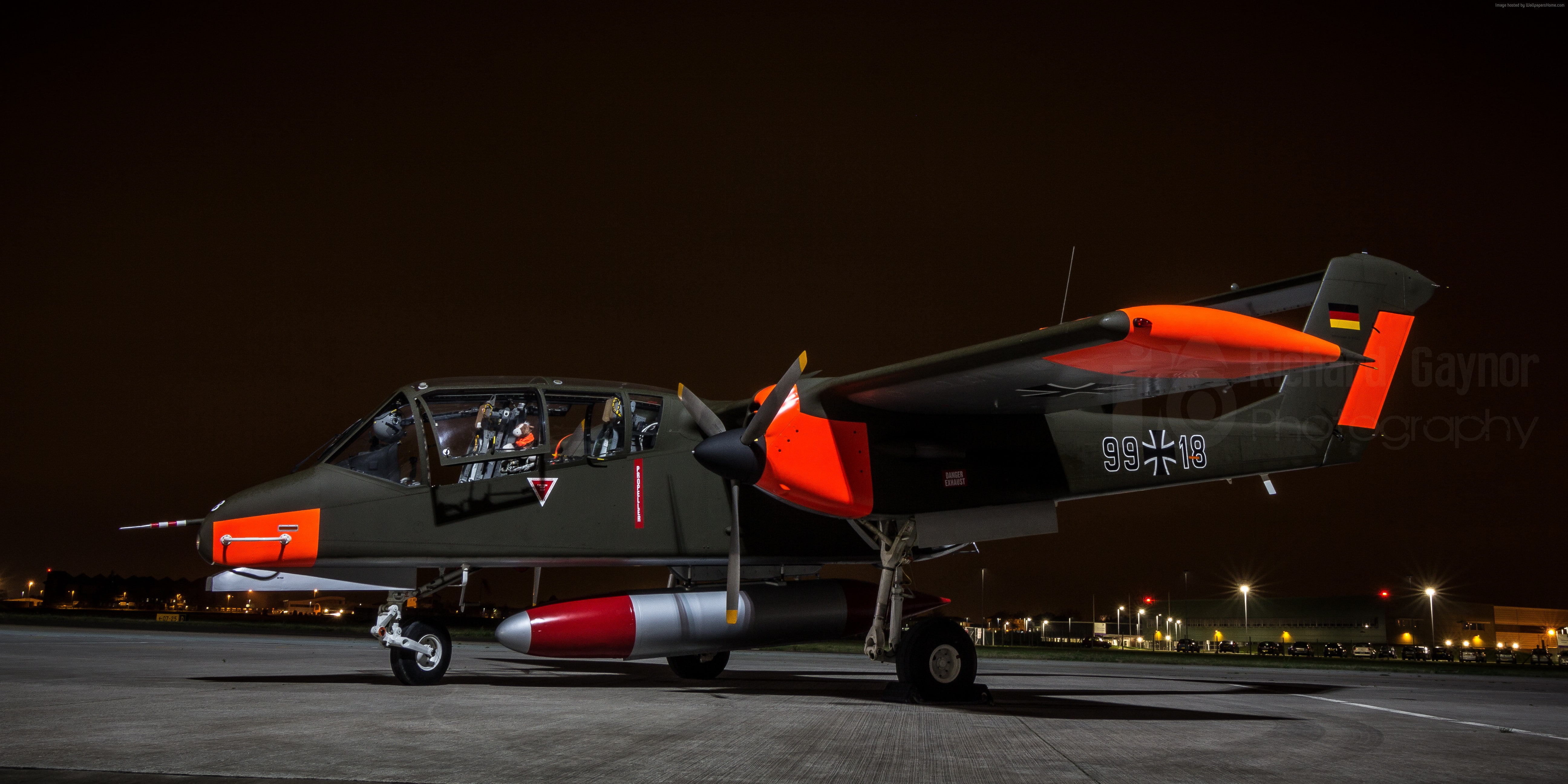 combat, 5K, U.S. Air Force, COIN, Rockwell, runway, North American, OV-10B, OV-10 Bronco, HD Wallpaper