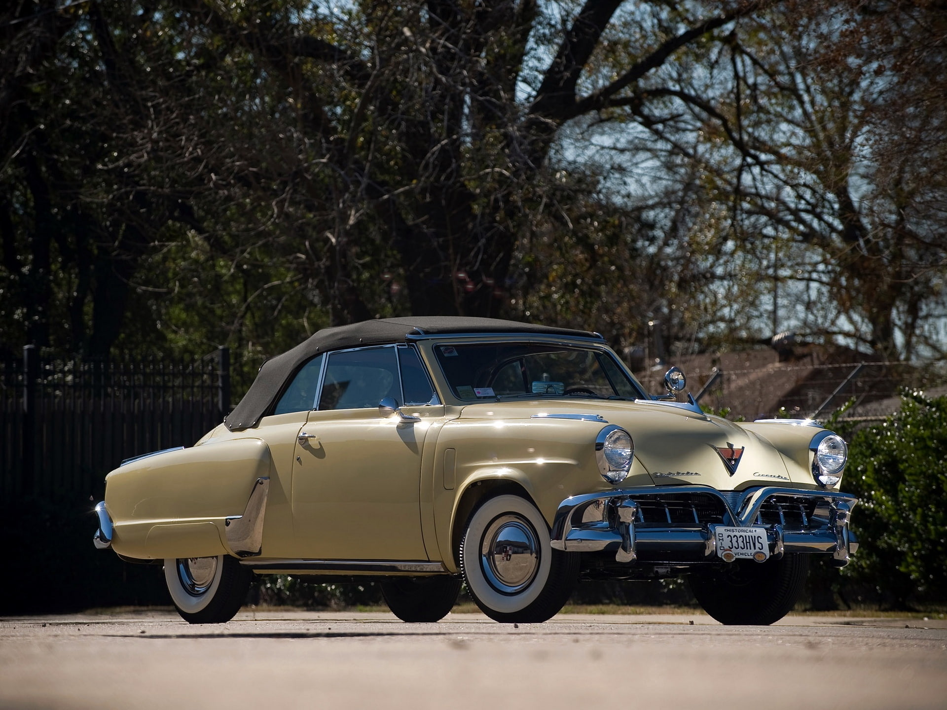 cars, 1952, 1080P, retro, studebaker, HD Wallpaper