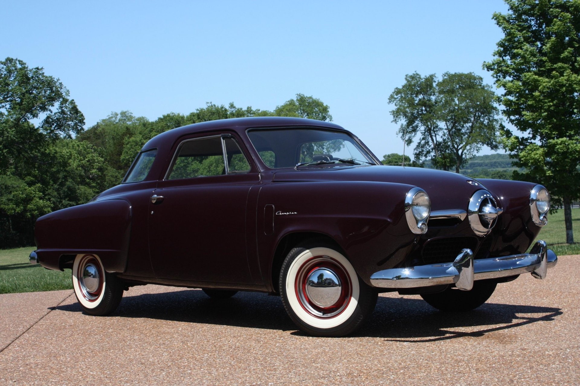 Studebaker Champion Bullet Nose, Old Car, Vintage Car, 1080P, Studebaker, Car, HD Wallpaper