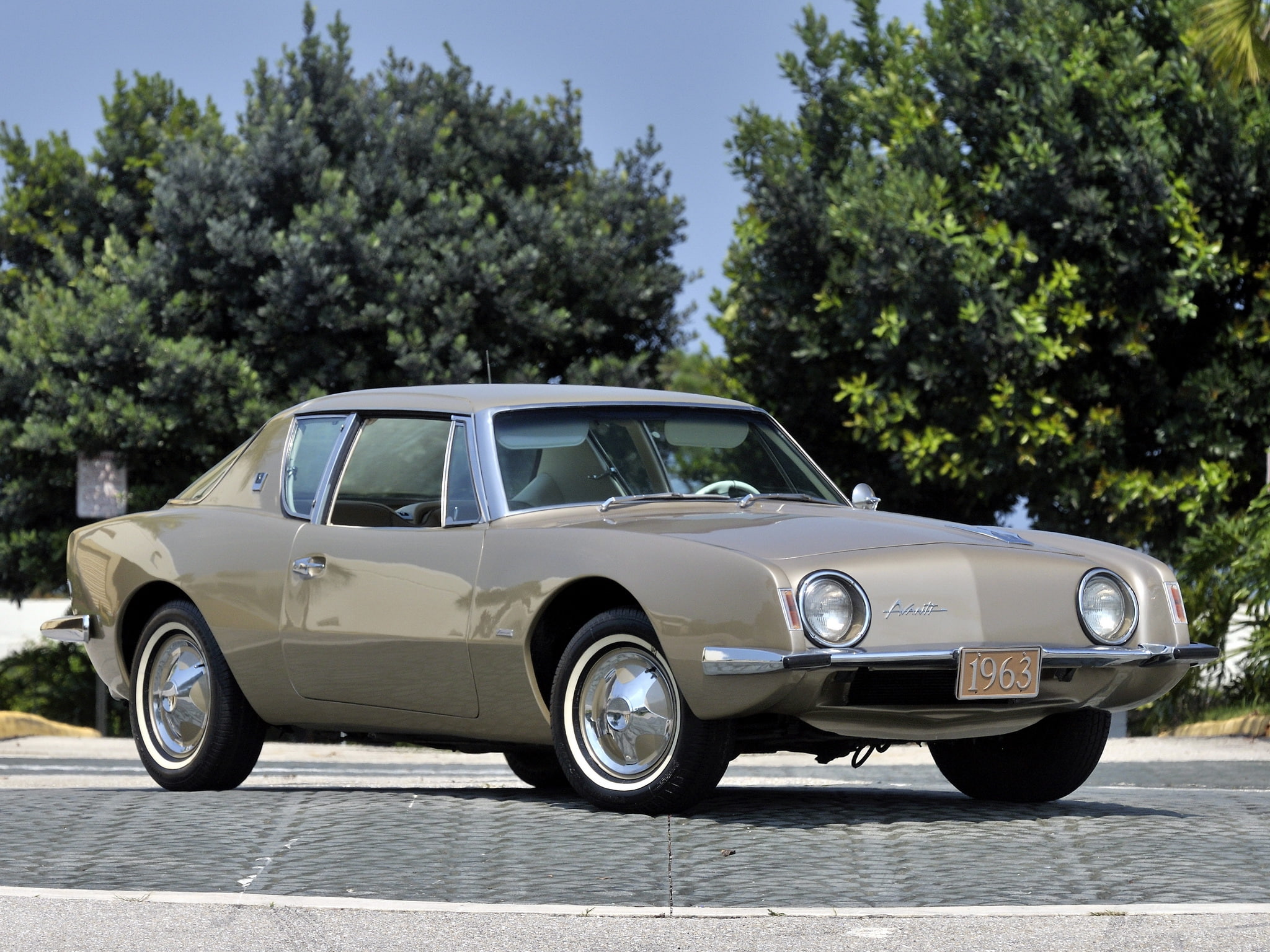 1963, 1080P, studebaker, classic, avanti, HD Wallpaper