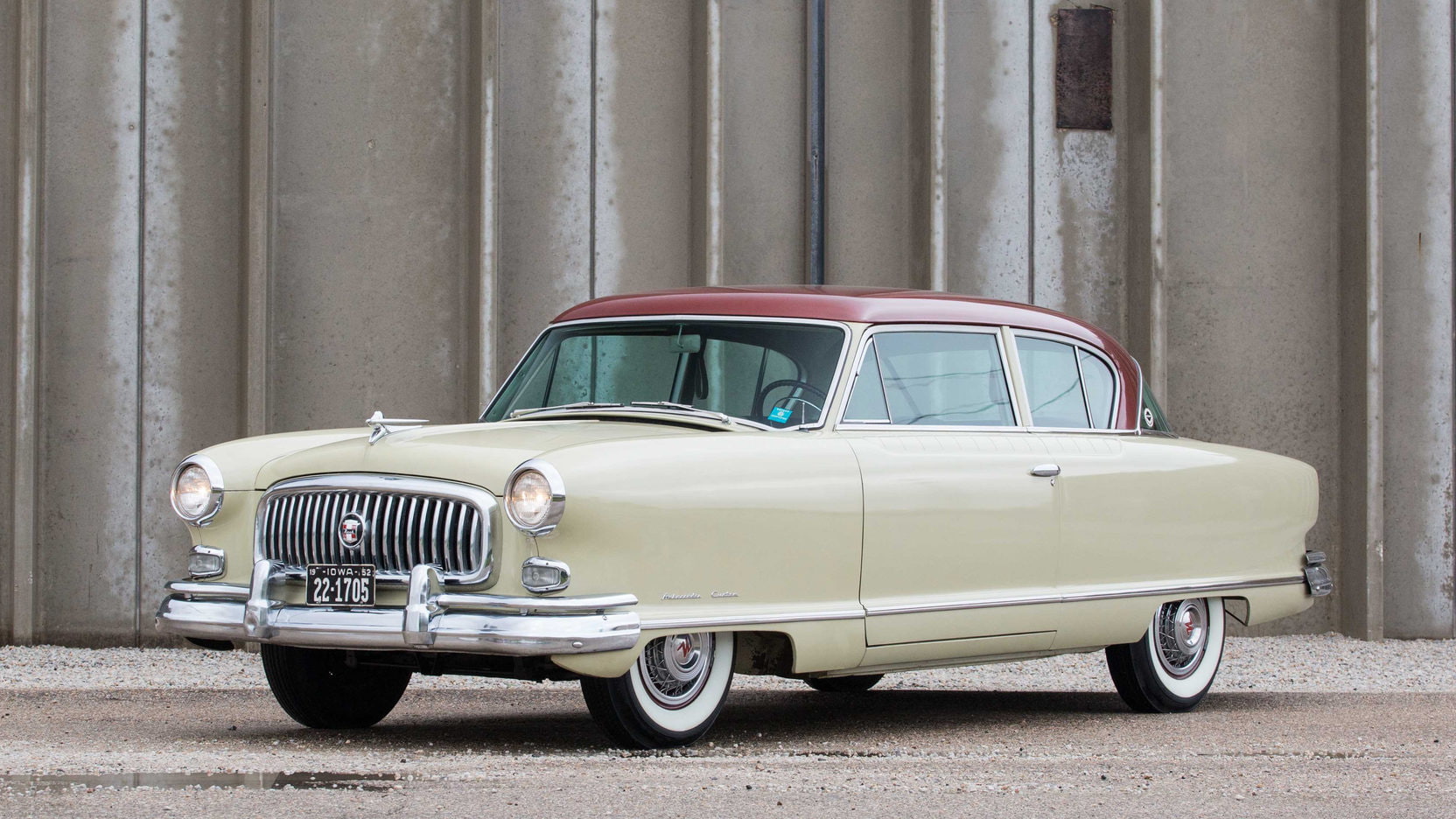 sedan, 5276, custom, 2-door, nash, 1952, ambassador, 720P, retro, HD Wallpaper