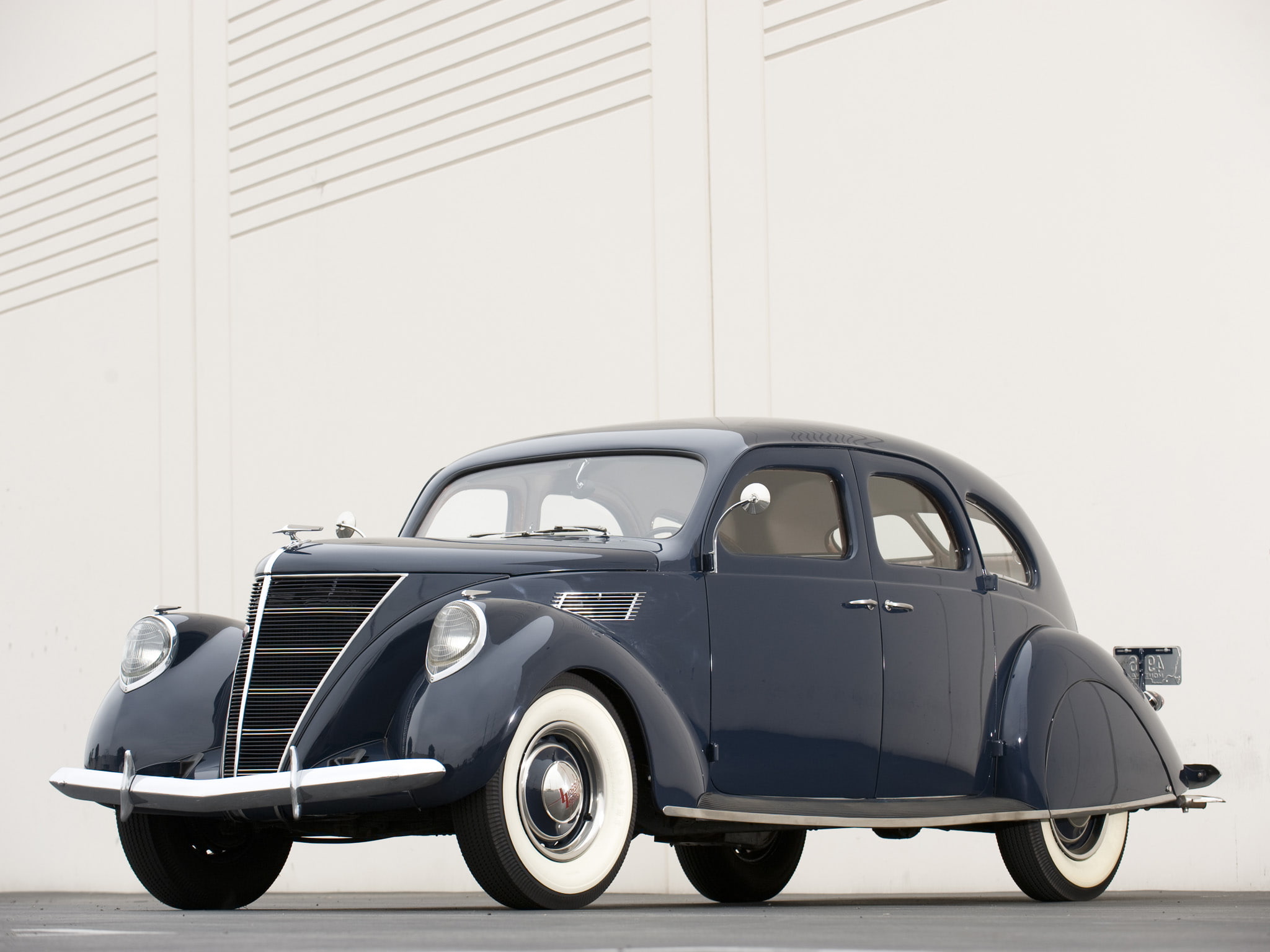 1937, retro, 1080P, lincoln, zephyr, sedan, HD Wallpaper