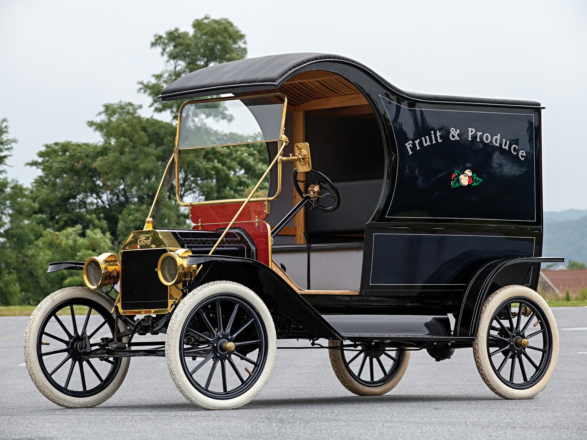 retro, delivery, 1912, model t, 1080P, ford, HD Wallpaper