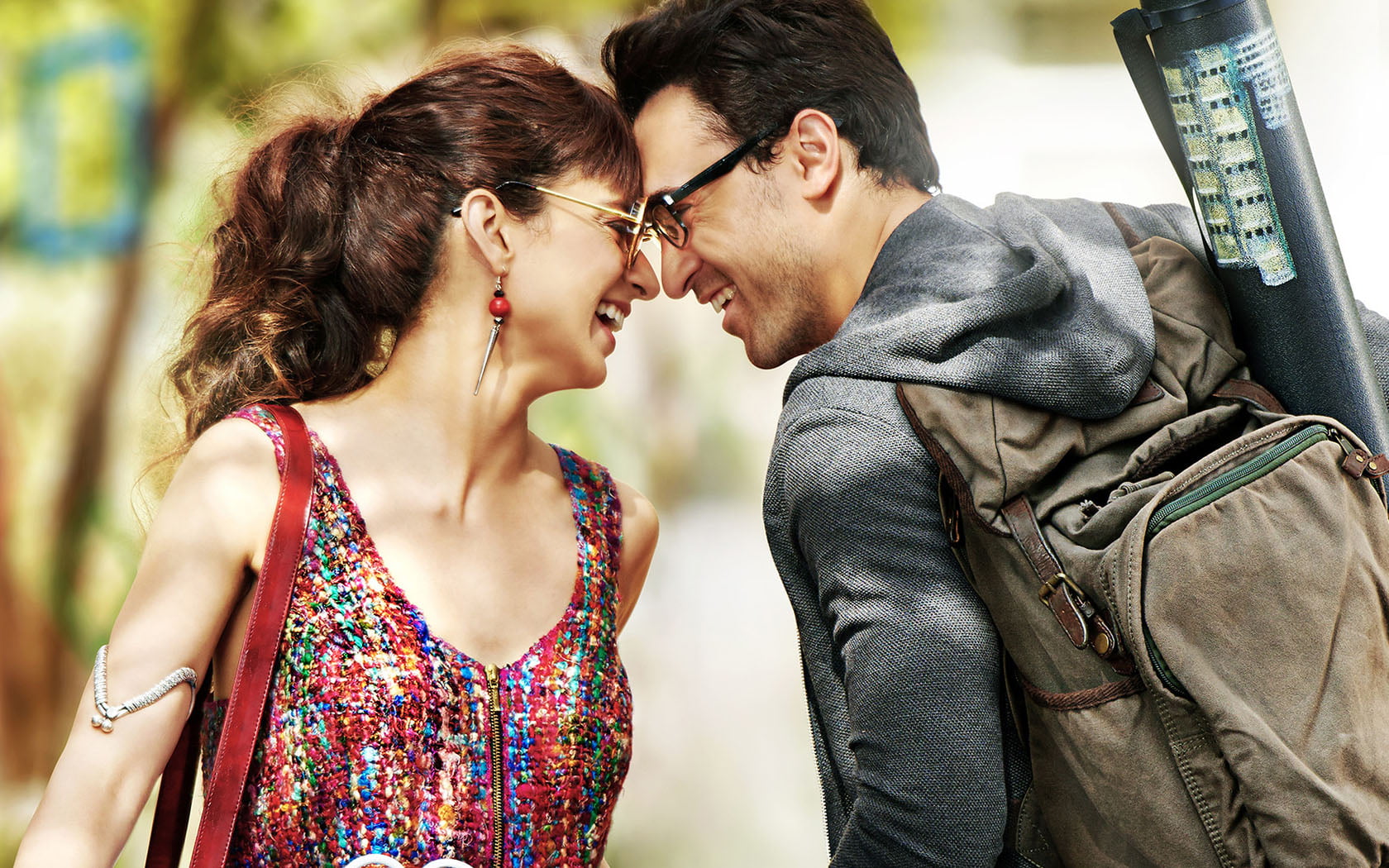 young men, bonding, young women, two people, casual clothing, men, outdoors, poster, Movies, katti, togetherness, kangana ranaut, emotion, young couple, HD Wallpaper