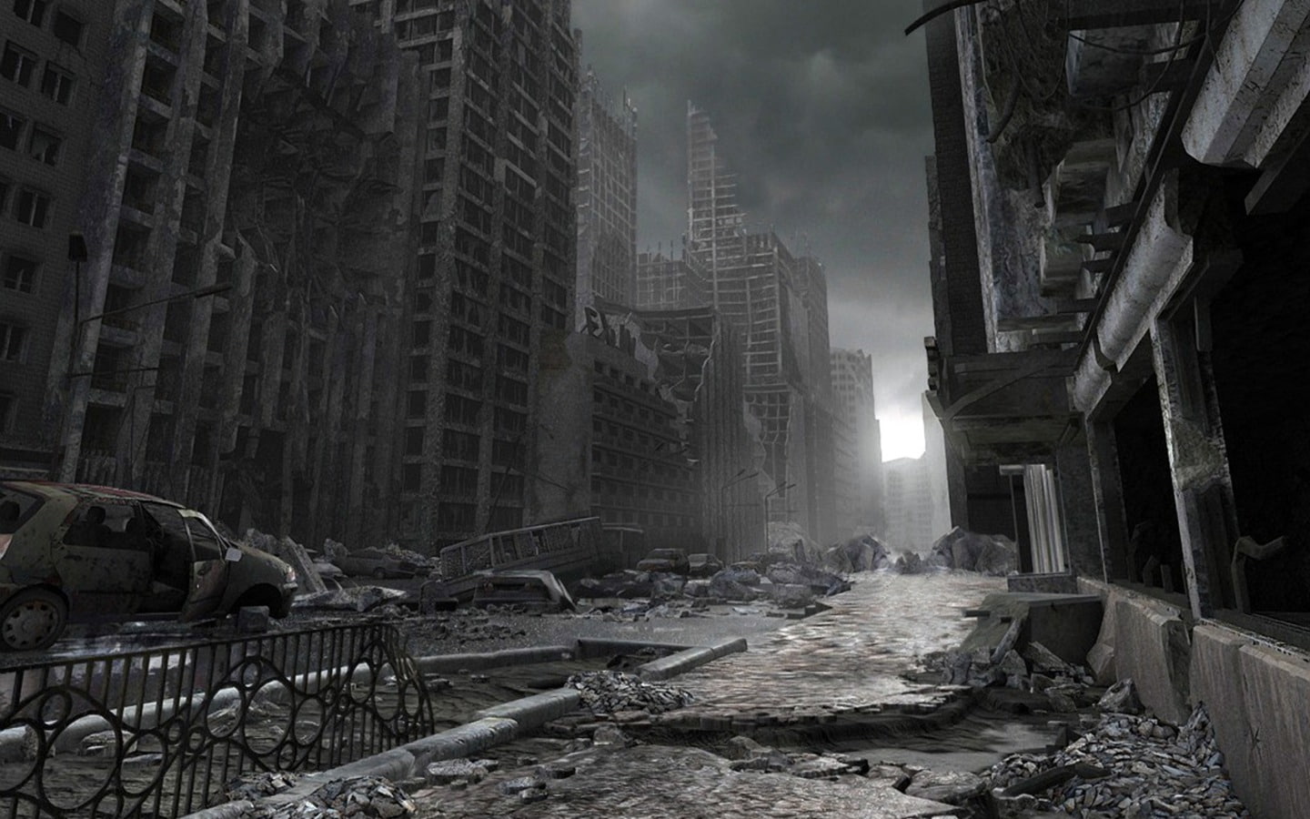 old ruin, destruction, street, no people, architecture, built structure, demolished, building, ruined, social issues, building exterior, transportation, HD Wallpaper