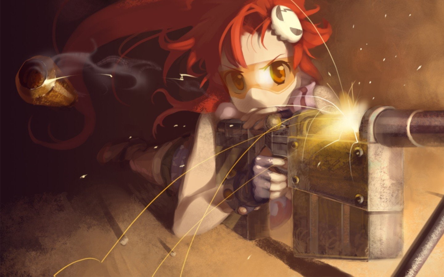 animals, toppa, littner yoko, lagann, 720P, px, hd, birds, yoko, gurren, anime, 1440x900 px, art, x, tengen, Tengen Toppa Gurren Lagann, Anime Girls, littner, HD Wallpaper