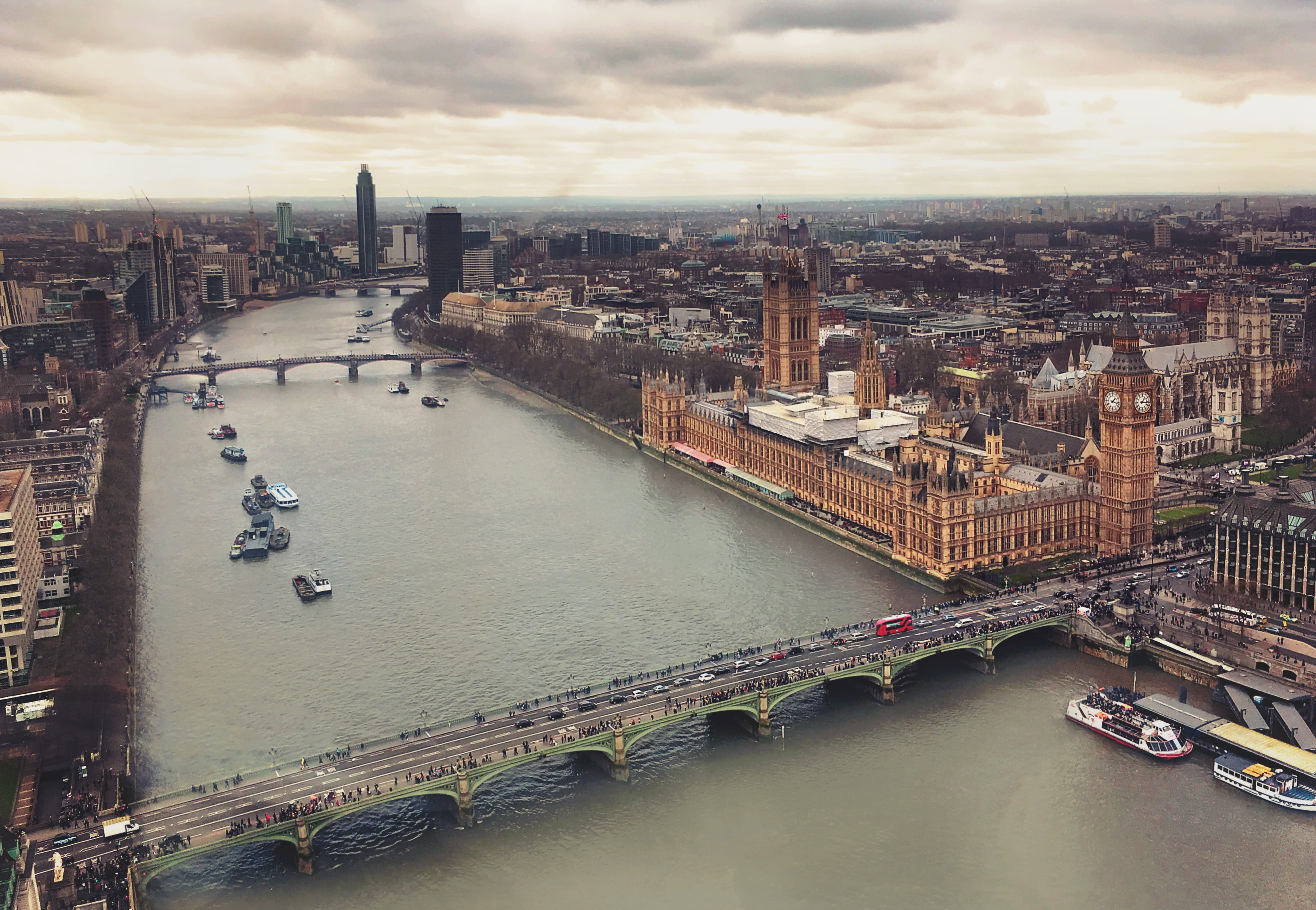sightseeing, bridge - man made structure, travel, attraction, england, bridge, outdoors, parliament, built structure, metropolis, uk, culture, office building exterior, HD Wallpaper