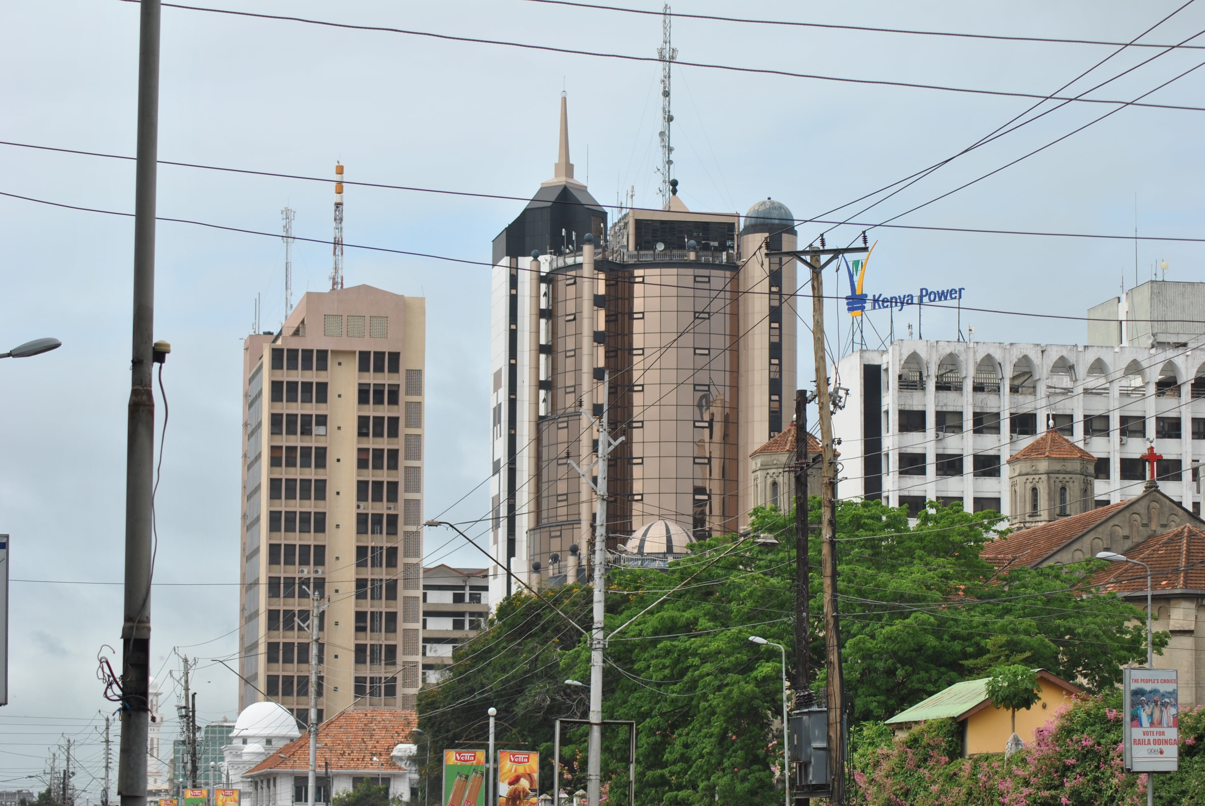 outdoors, urban, cable, public, street, property, day, economy, built structure, nature, architecture, africa, tower, cityscape, no people, daytime, low angle view, HD Wallpaper