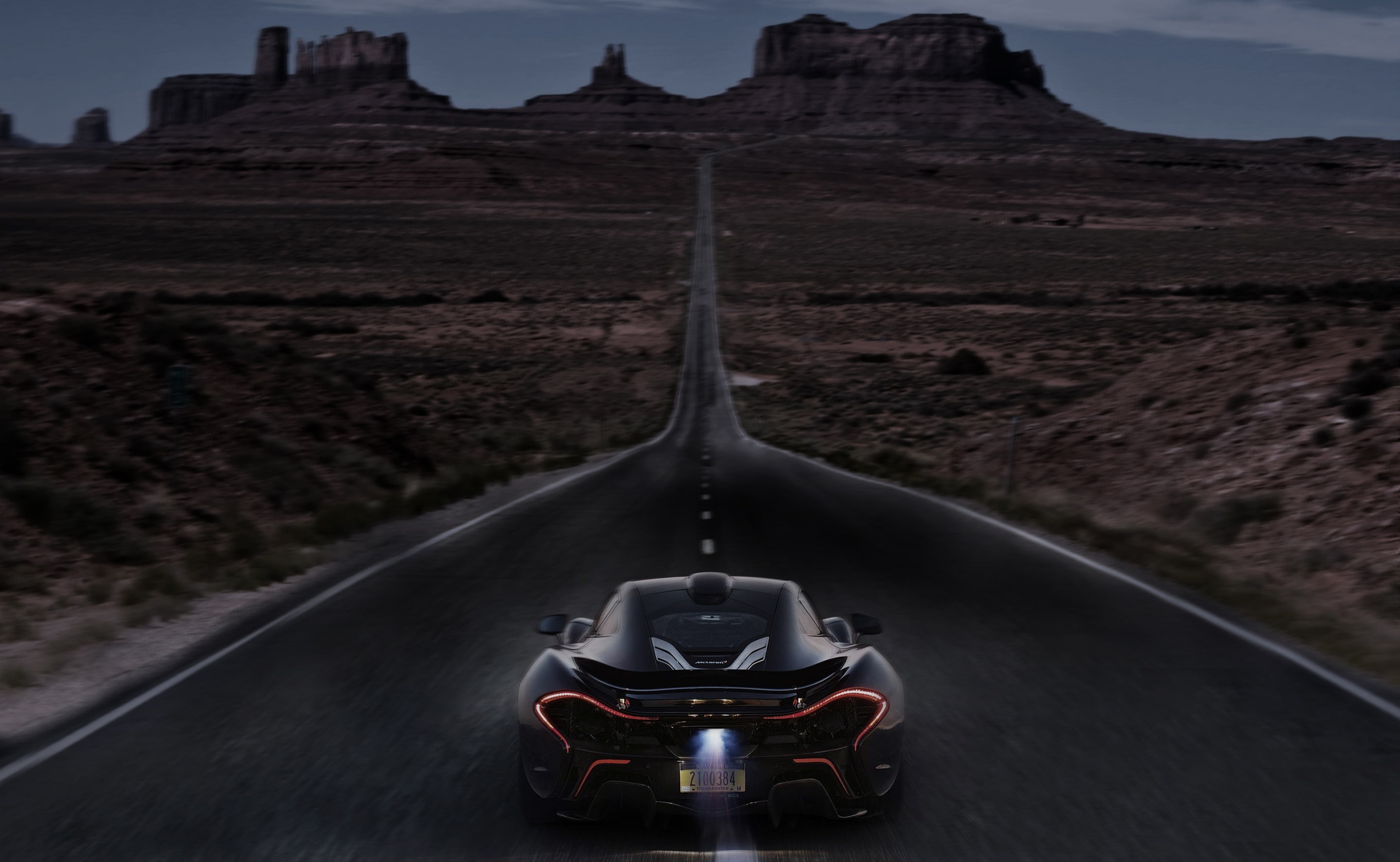 rock, Cars, travel, Supercars, the way forward, mode of transportation, p, motion, environment, mountain, car, sky, monument, direction, nature, 2K, coupe, HD Wallpaper