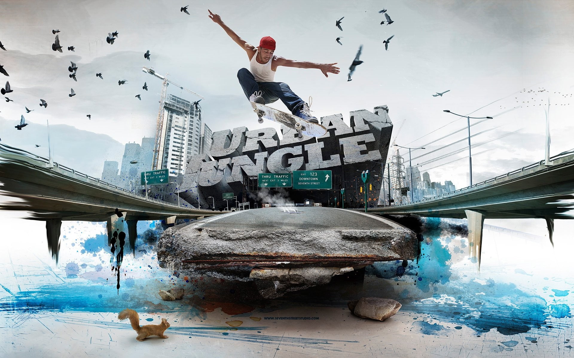 1080P, Urban Jungle, Movie, HD Wallpaper