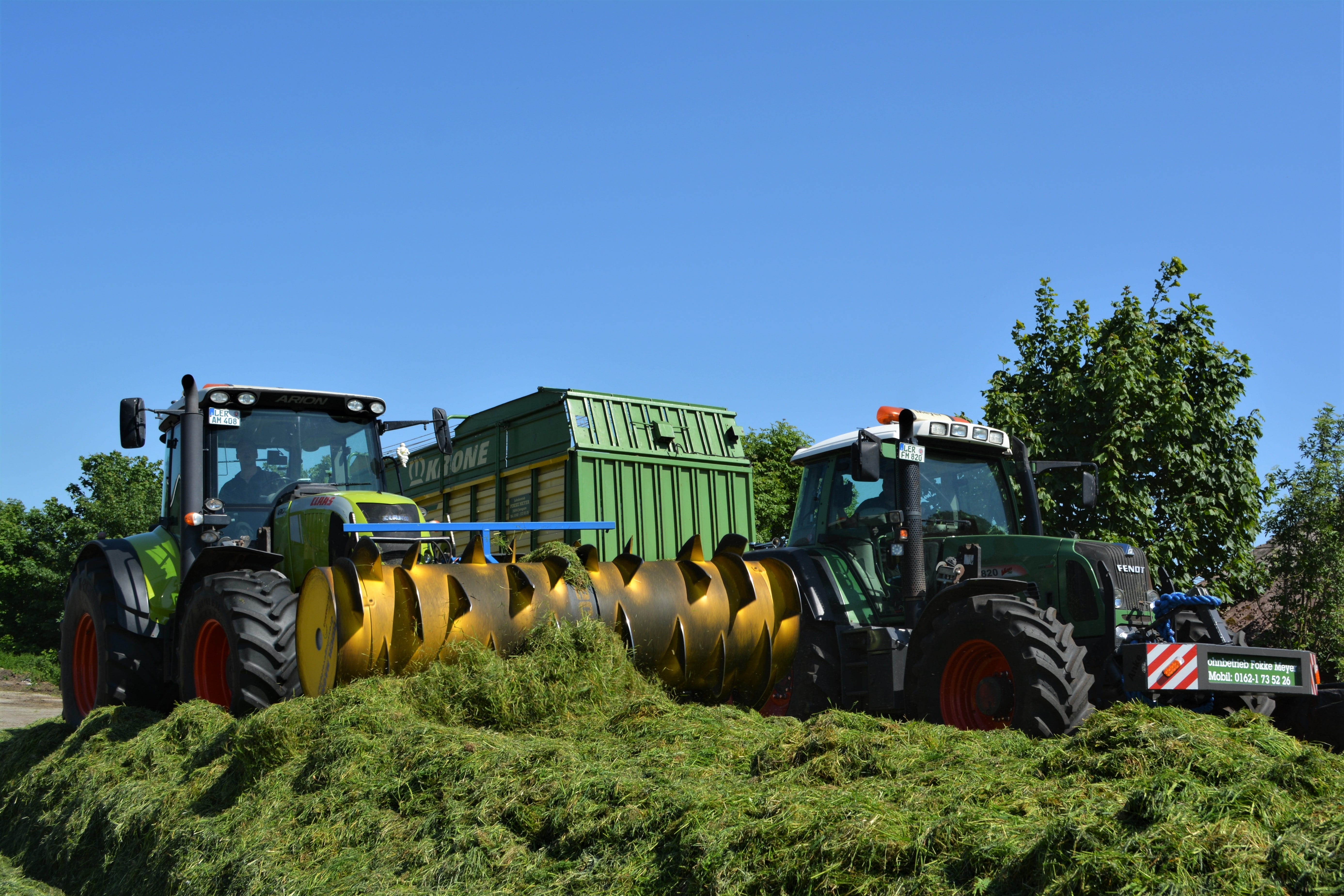 land, machinery, rheiderland include a, agricultural machinery, field, agriculture, contractors, commercial vehicle, agricultural equipment, tug, blue, HD Wallpaper