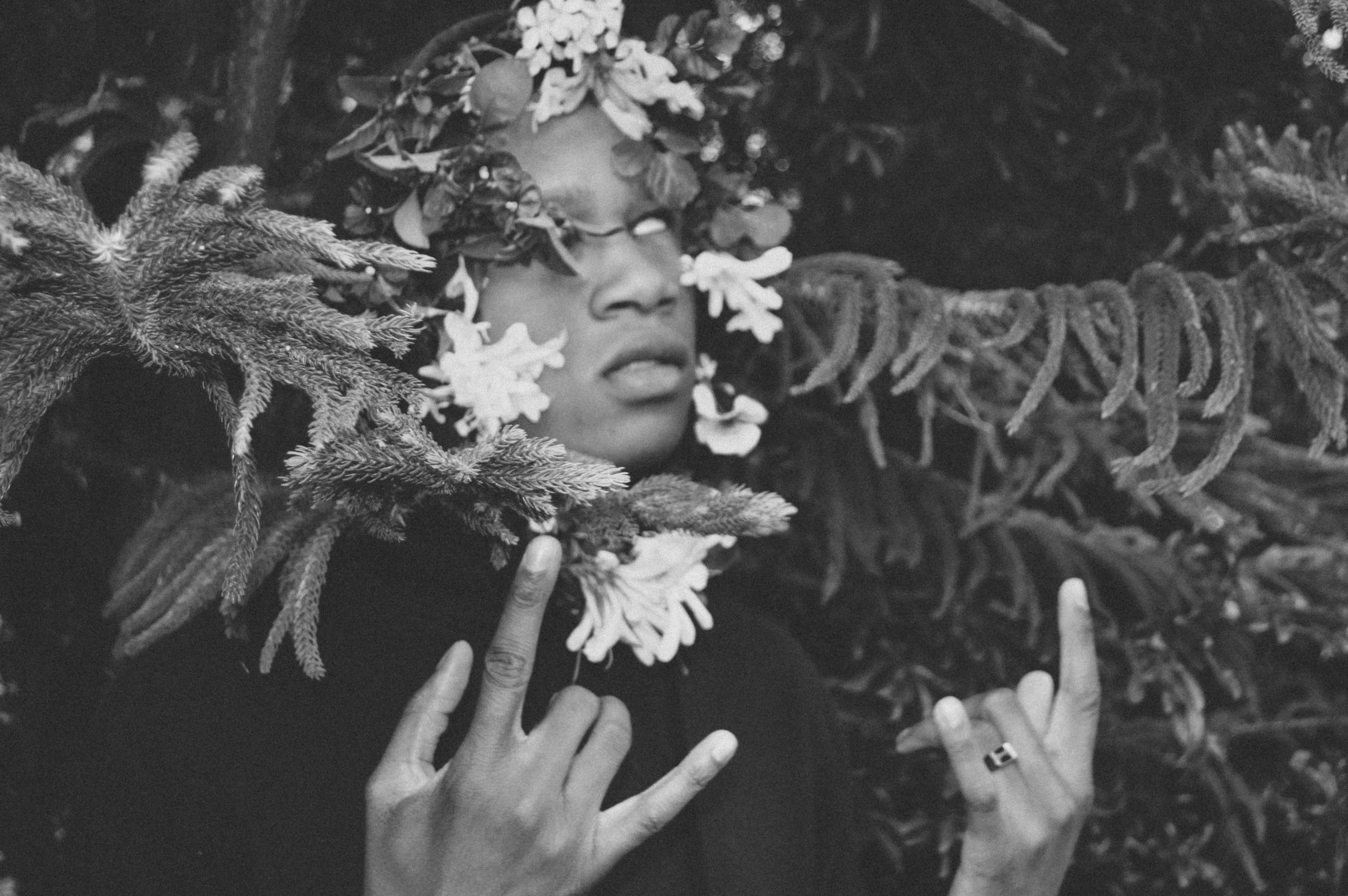 one person, festival, leisure activity, unrecognizable person, plant part, ornament, tribe, women, abies, body part, fir, tree, lifestyles, nature, toy, HD Wallpaper