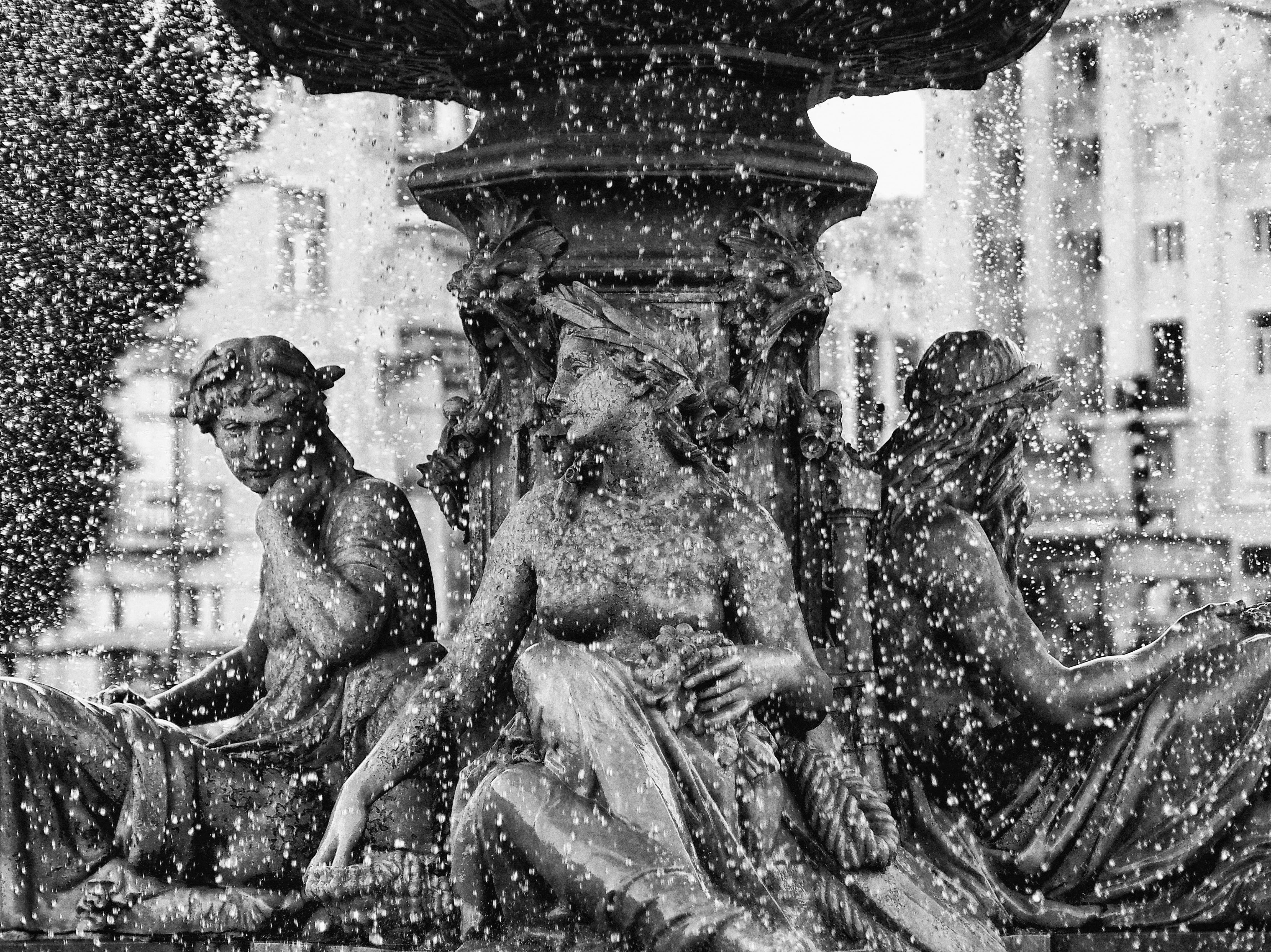 motion, architecture, leisure activity, photography, men, black and white, adult, human, lisbon, lifestyles, grayscale, lisboa, 4K, representation, portugal, HD Wallpaper