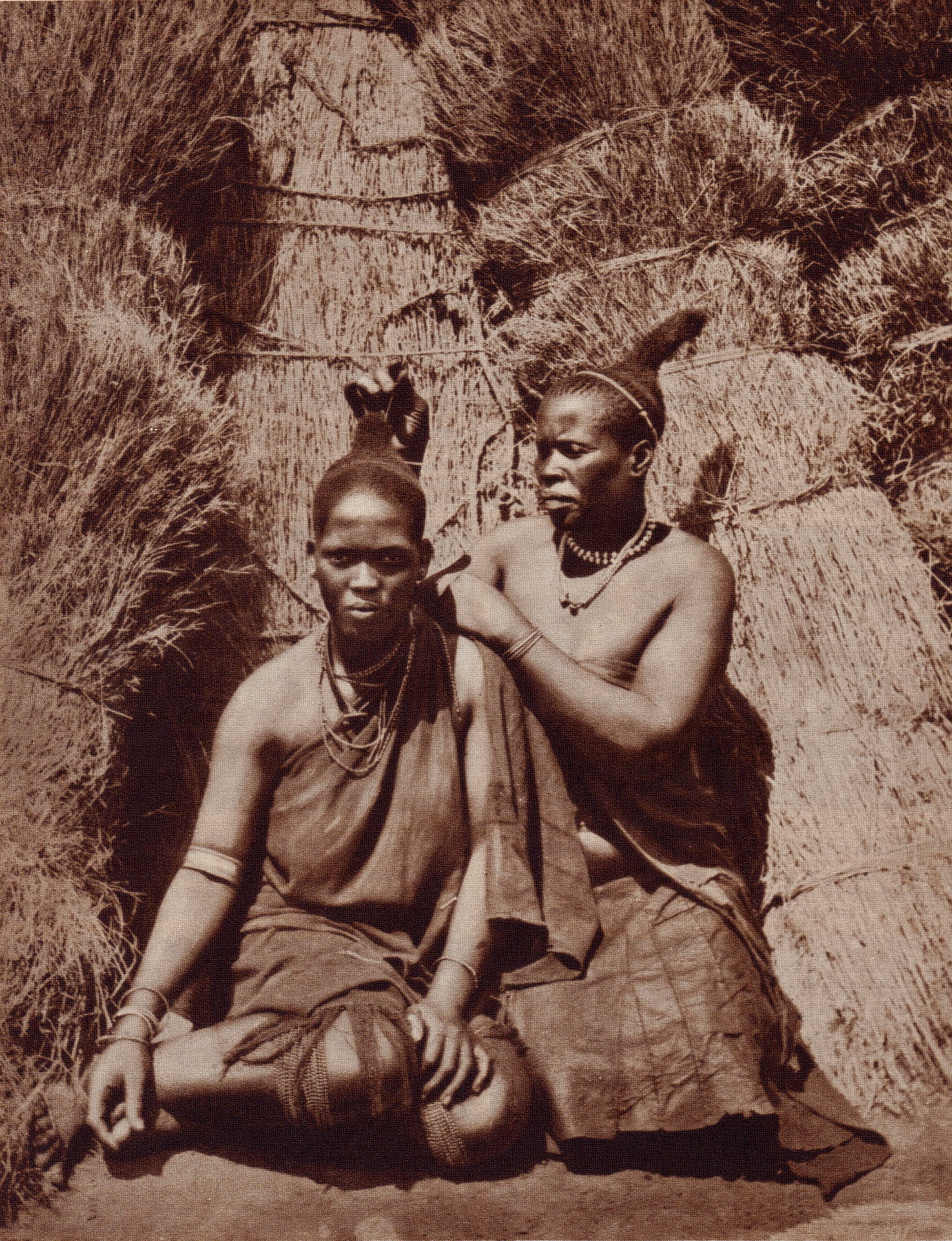 1080P, males, black, history, customs, world, two, photo, rural, dresses, men, nature, tribal, traditional, vintage, young adult, woman, collection, ethnic, Phone HD Wallpaper