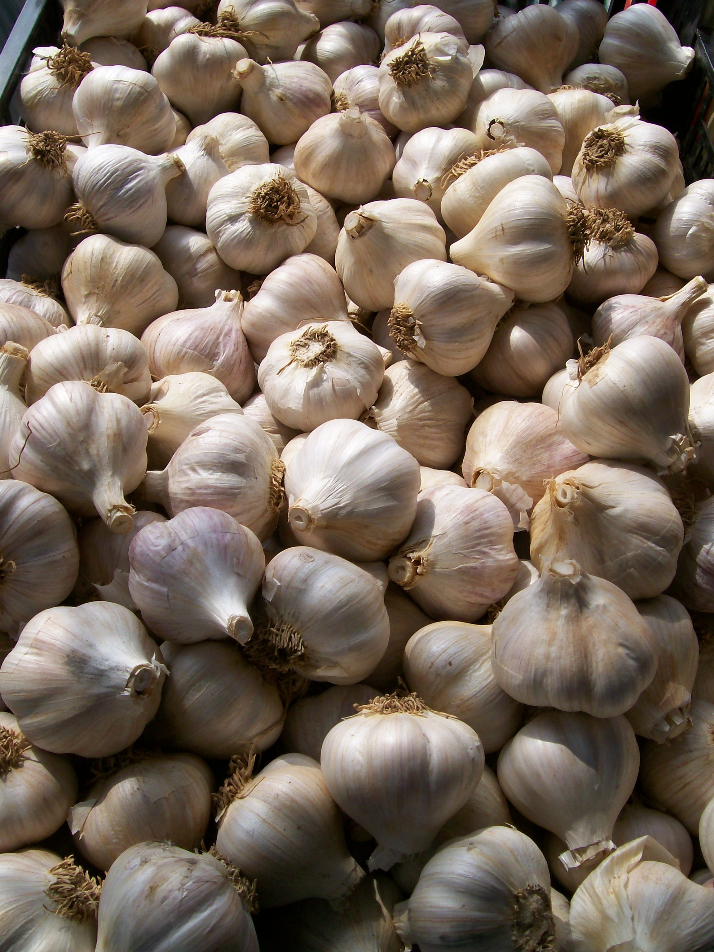 garlic basket, wellbeing, 2K, retail, raw food, large group of objects, healthy eating, vegetable, freshness, no people, raw, edible, market, garlic, garlic clove, Phone HD Wallpaper