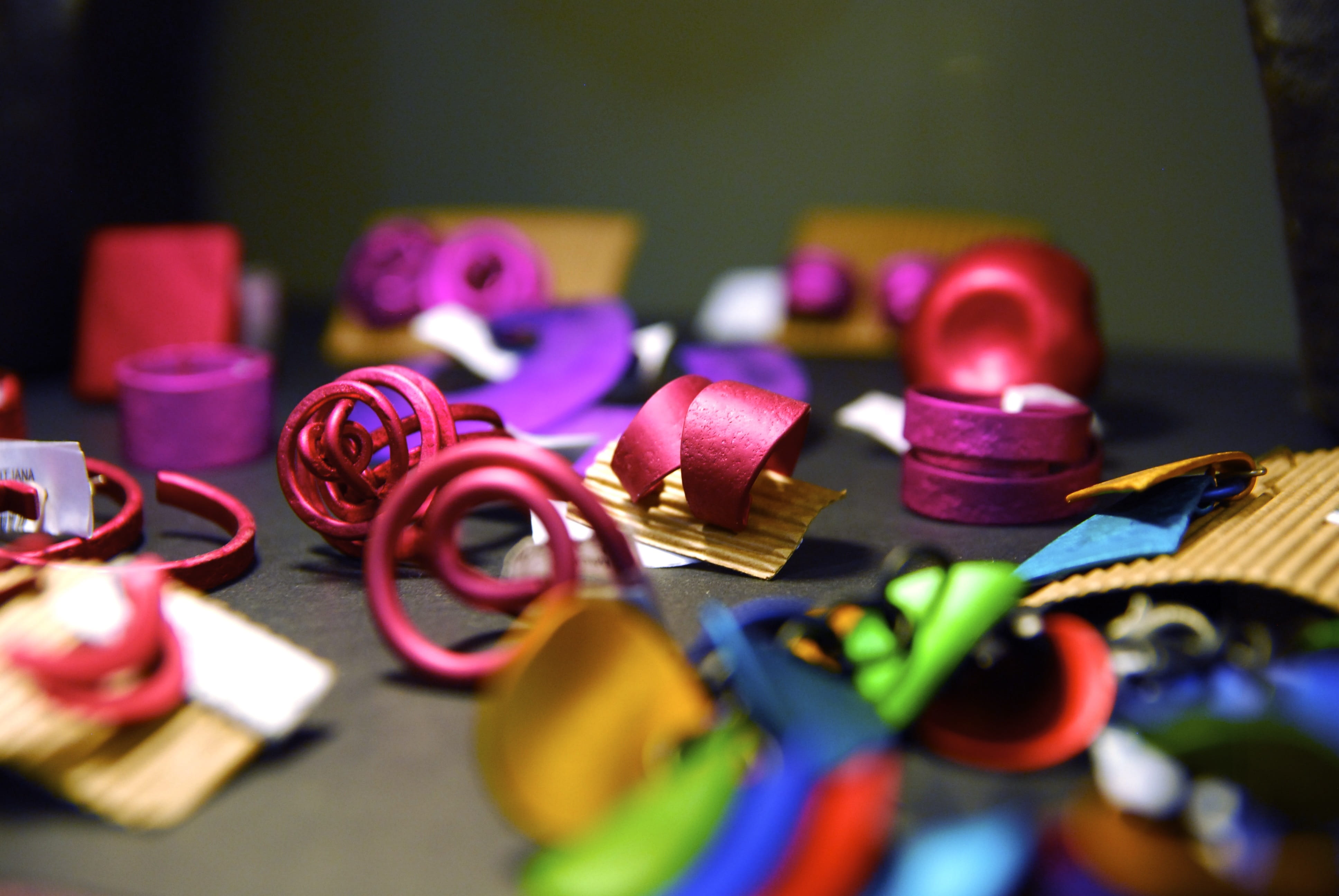 4K, close-up, structure, multi colored, decoration, no people, window, colorful, still life, pencil, scissors, art, out of focus, variation, artfully, HD Wallpaper