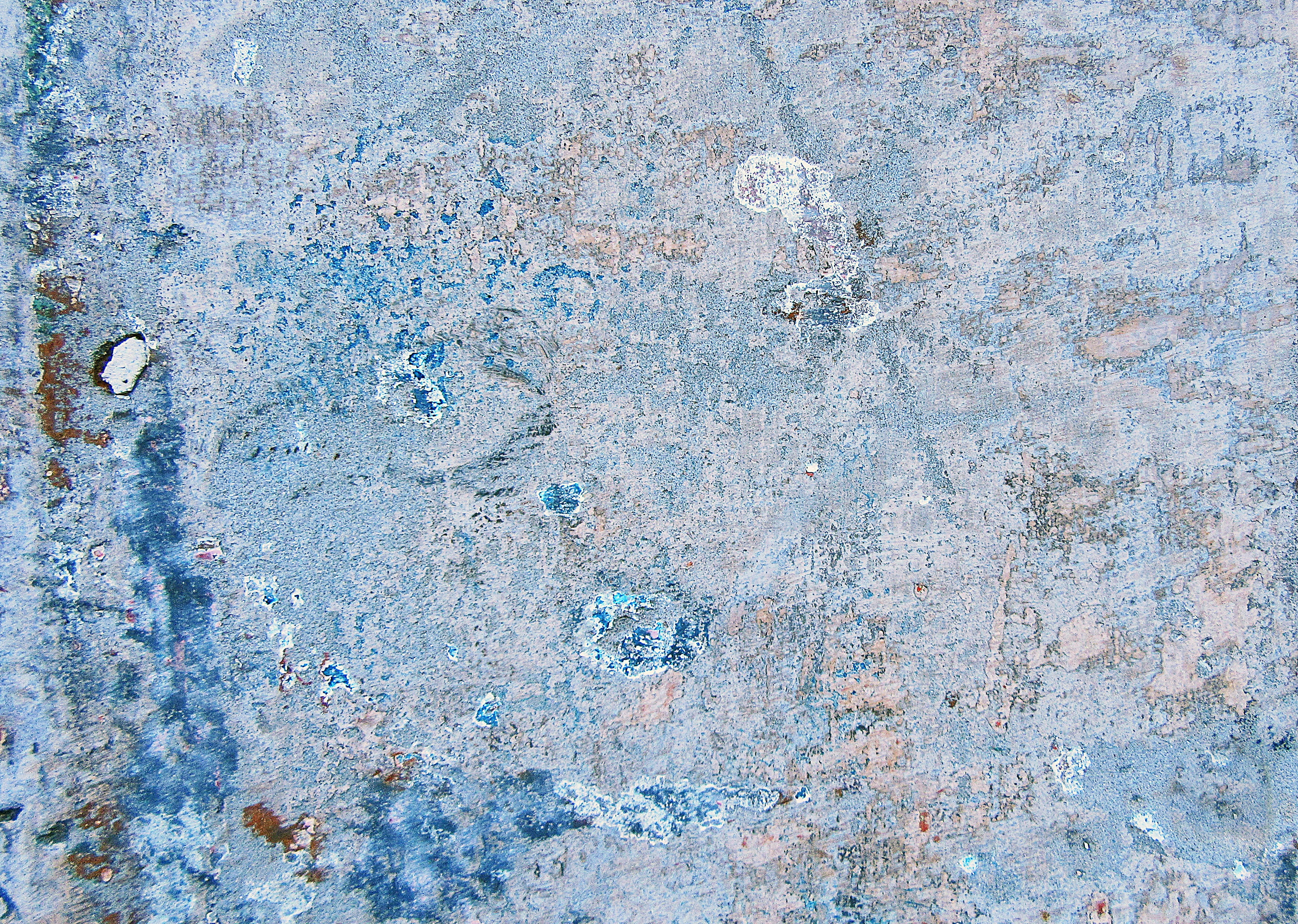 no people, 2K, bad condition, rough, deterioration, weathered, decline, modern art, ice, invertebrate, close-up, texture, run-down, old, blue, rock, wall, HD Wallpaper