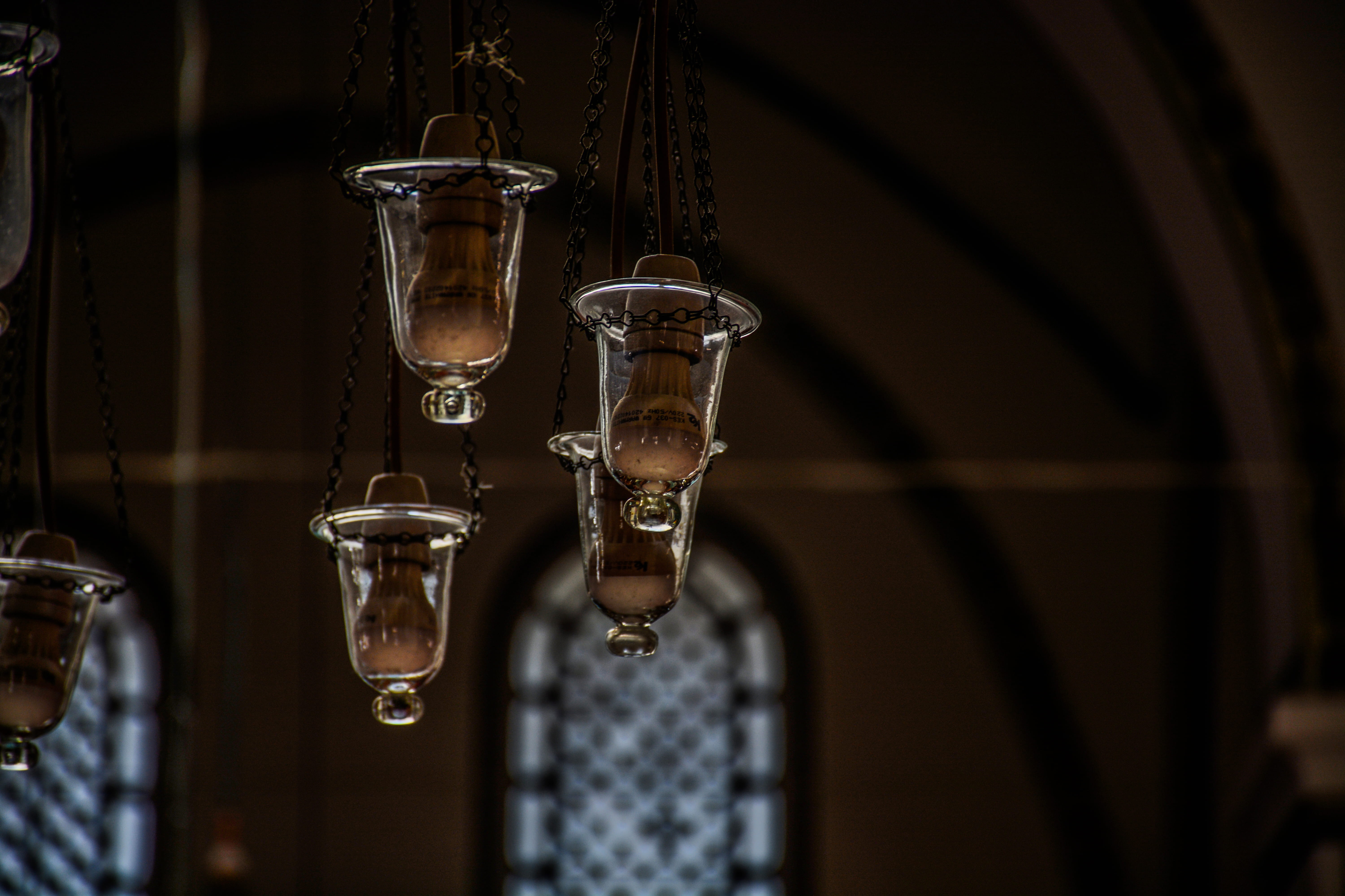 glass - material, drink, in a row, mosque, food and drink, ceiling, water, order, bursa, household equipment, lighting equipment, domestic room, 5K, glass, HD Wallpaper