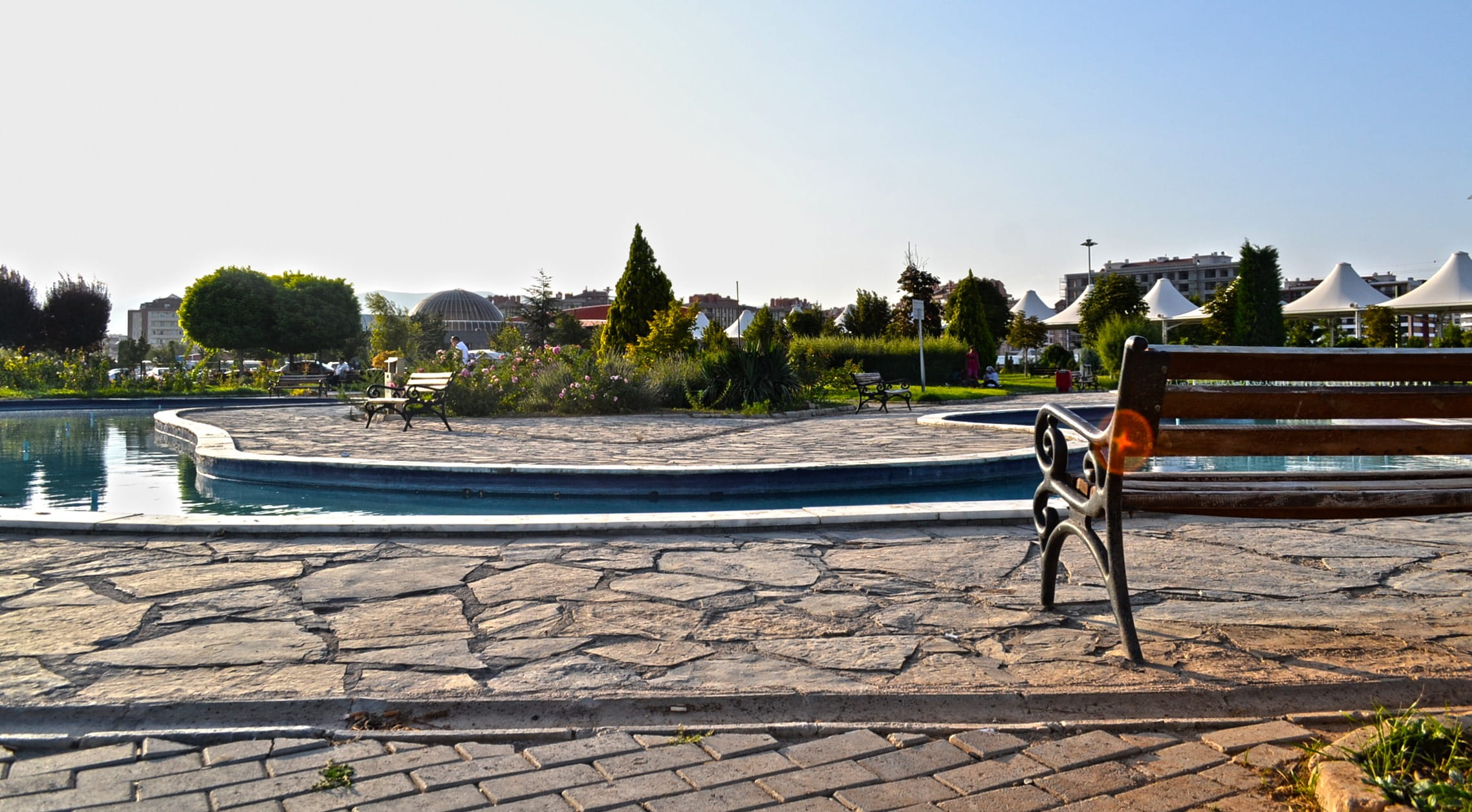 religion, cultures, water, travel destinations, architecture, day, no people, outdoors, nature, building, bicycle, city, staircase, Solar, history, Turkey, HD Wallpaper