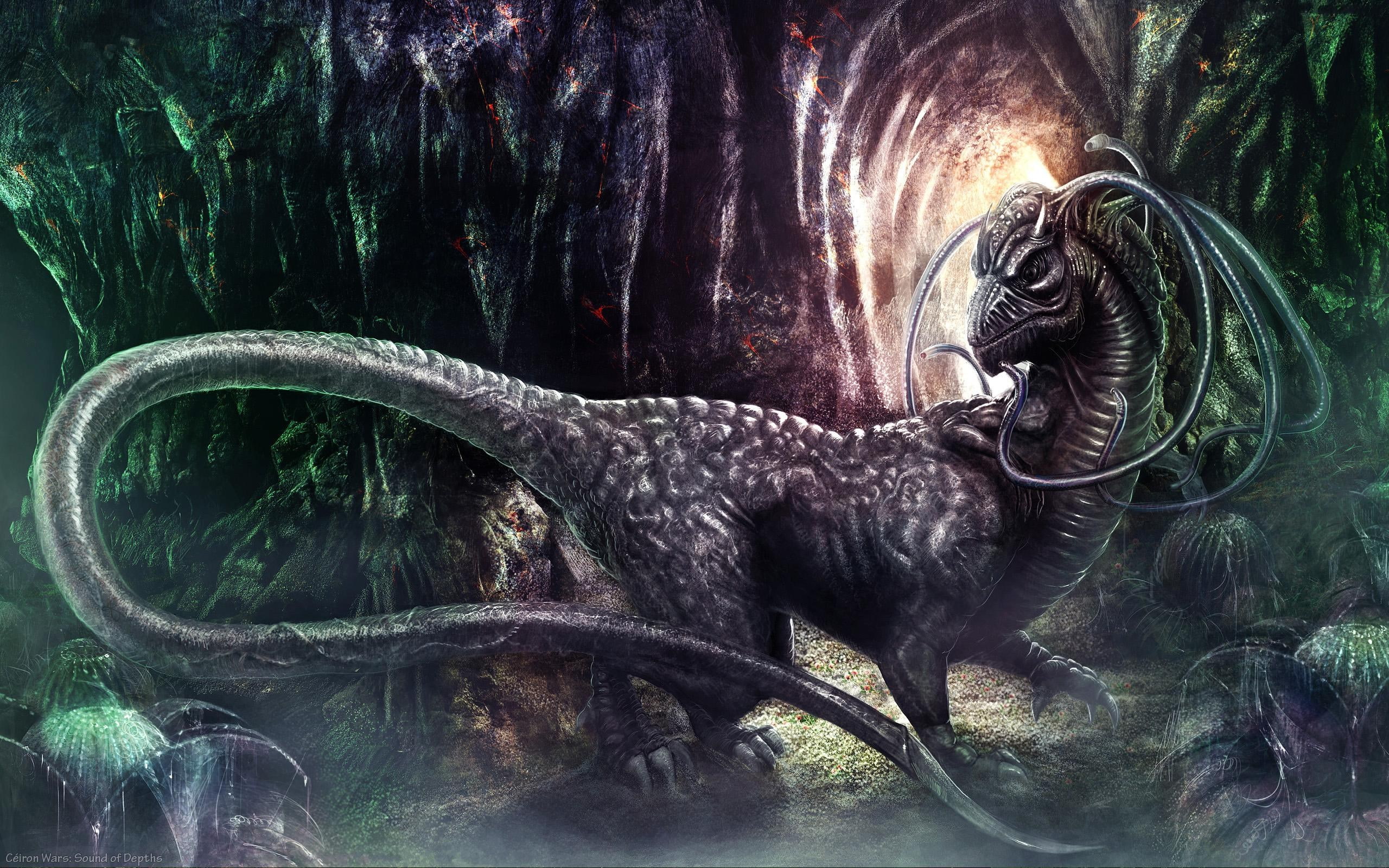 representation, sculpture, day, outdoors, mammal, tree, nature, vertebrate, forest, animal themes, animal wildlife, no people, ceiron wars, water, art and craft, HD Wallpaper