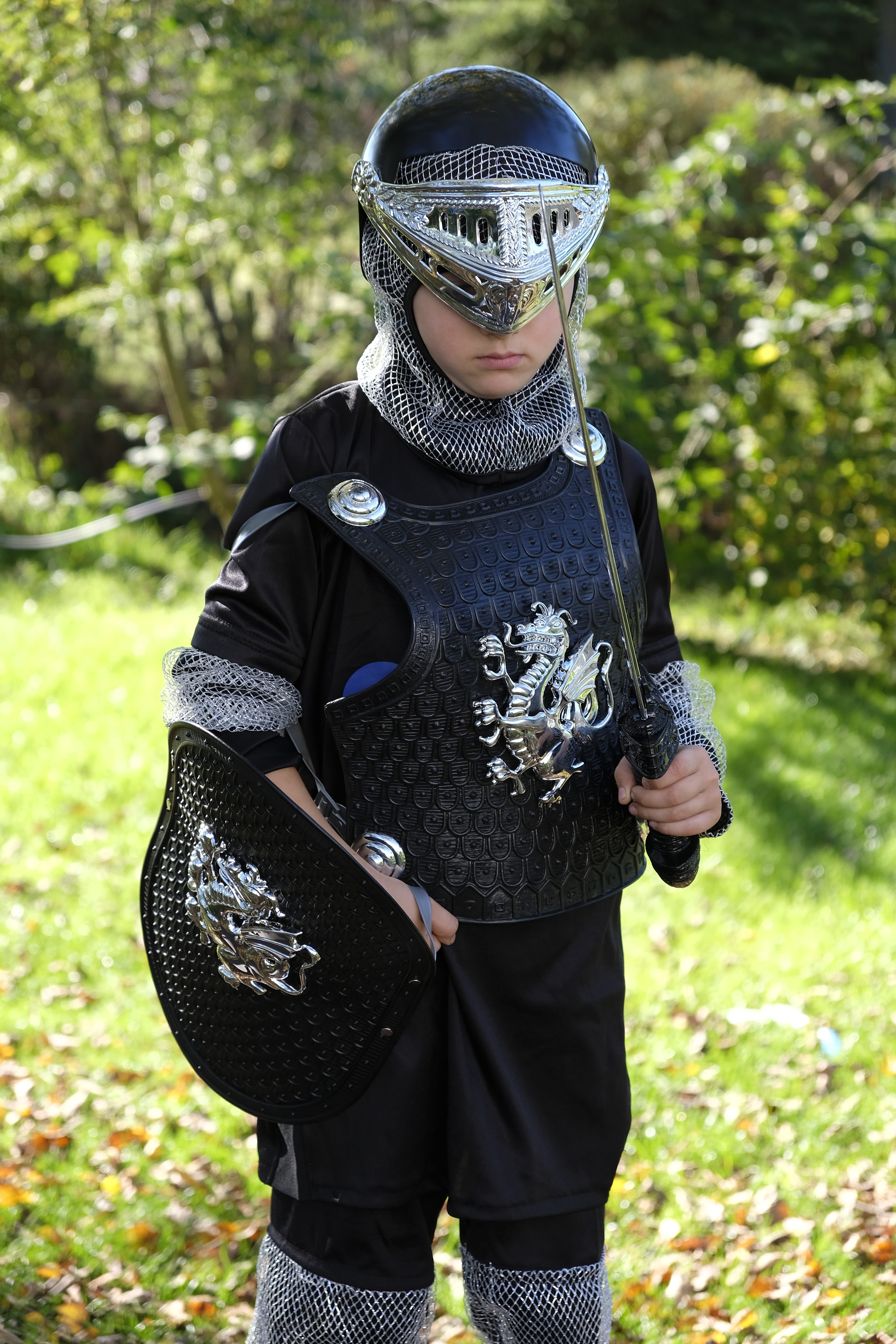 weapon, field, child, plant, fight, green color, ward, protect, one person, defense, sword, tree, lifestyles, clothing, three quarter length, front view, Phone HD Wallpaper