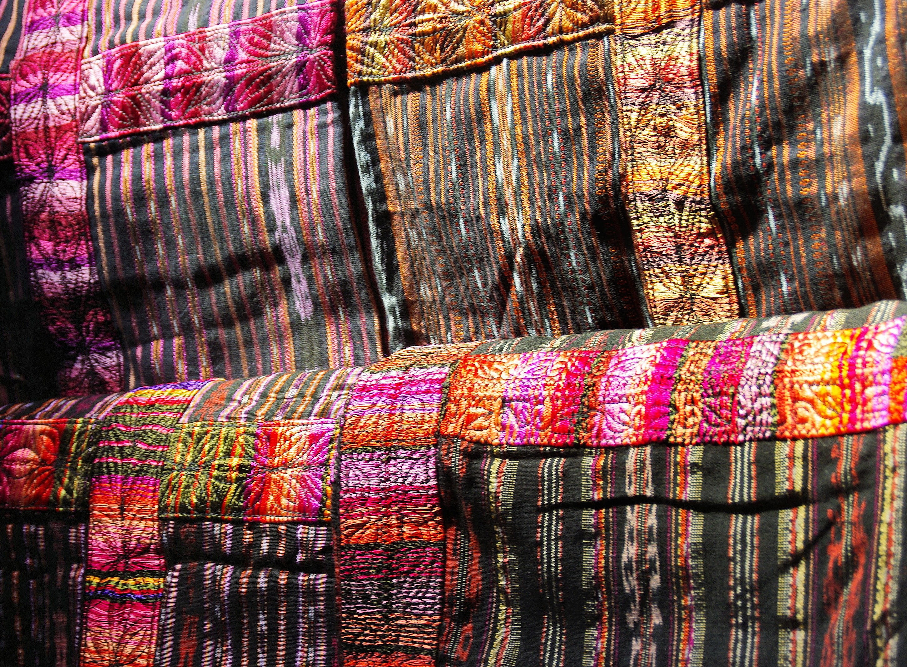 floral pattern, cotton, pattern, multi-coloured, still life, craft, wool, variation, no people, paintings, stack, ball of wool, clothing, business, material, HD Wallpaper