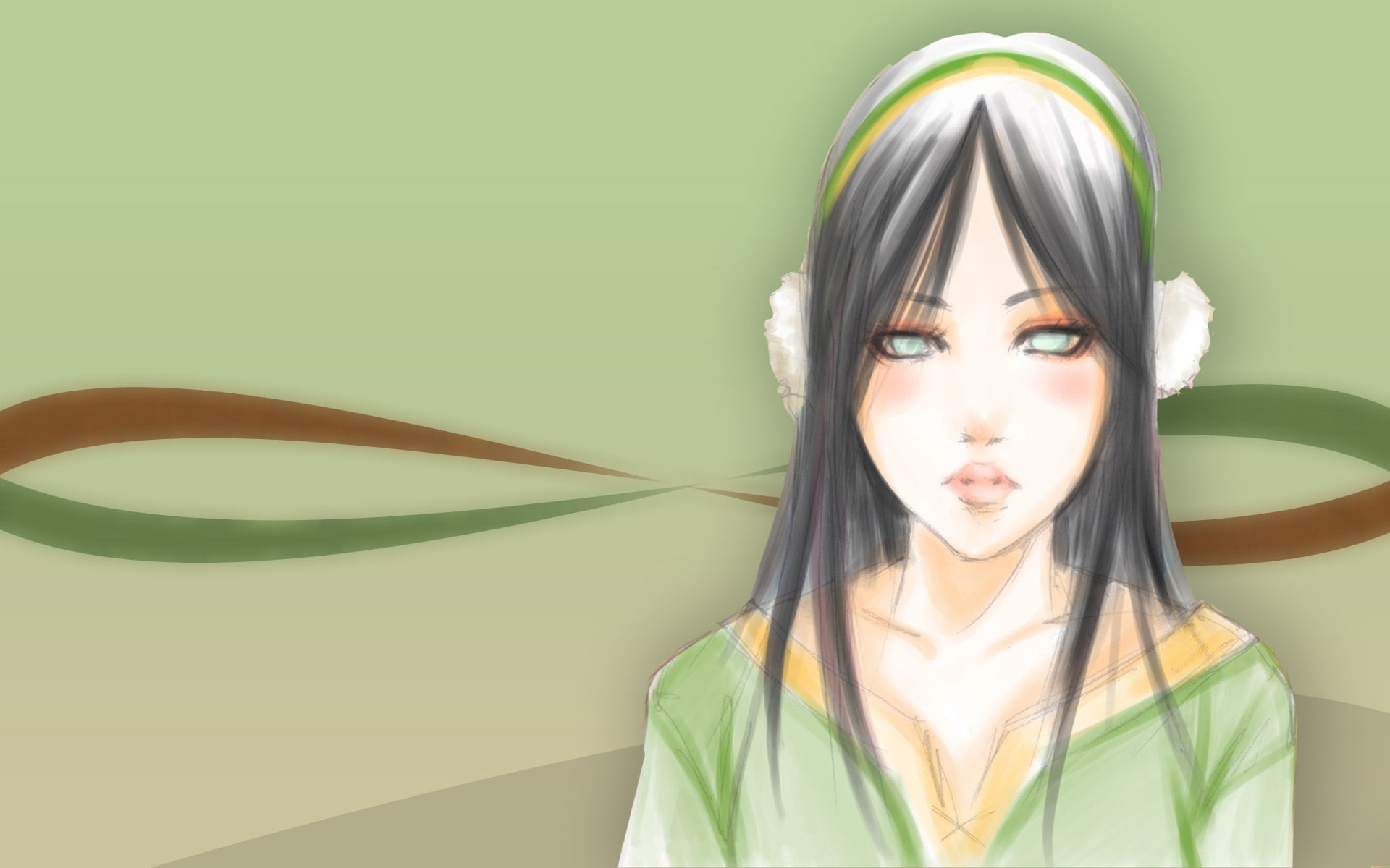 avatar, airbender, toph, 1080P, earth, legend, HD Wallpaper