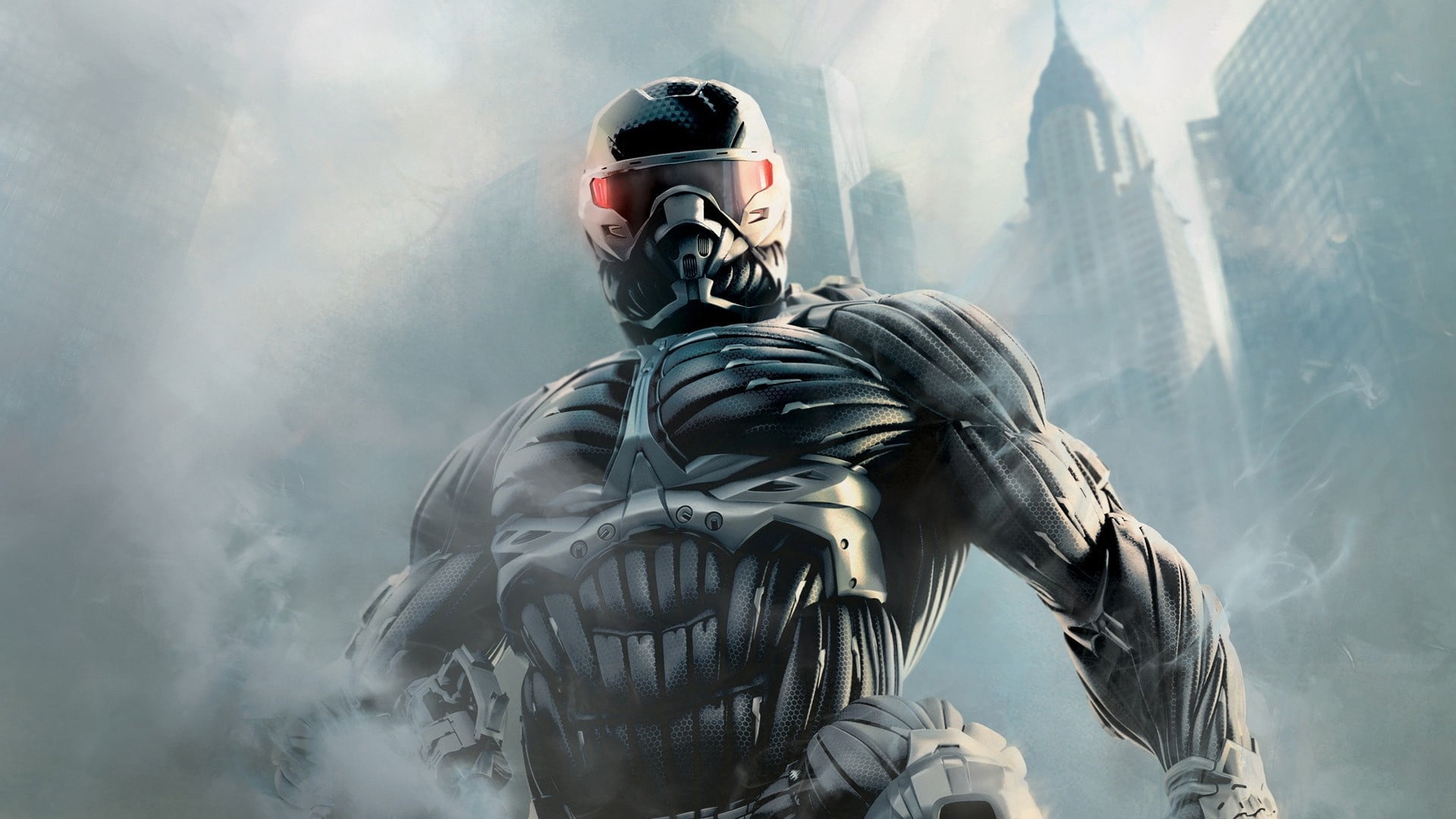 black, men, city, alcatraz, 1080P, futuristic, crysis, counter-terrorism, uniform, sky, work Helmet, people, nATO, oPS, pollution, protection, protective Workwear, HD Wallpaper