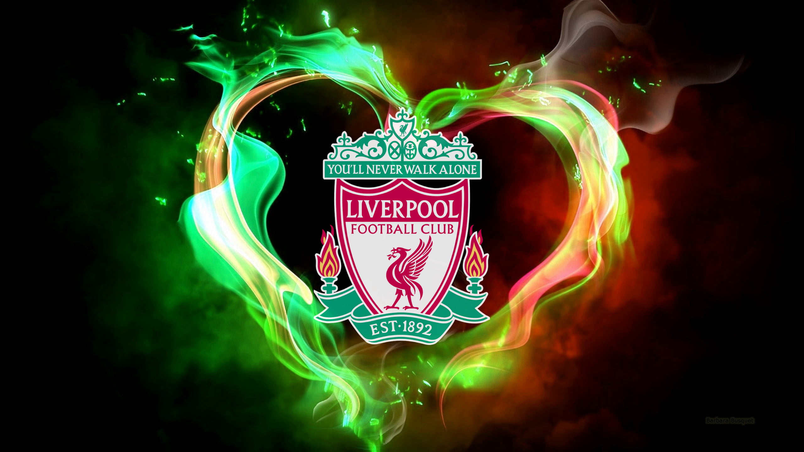 Emblem, Logo, Soccer, Liverpool F.C., 2K, HD Wallpaper