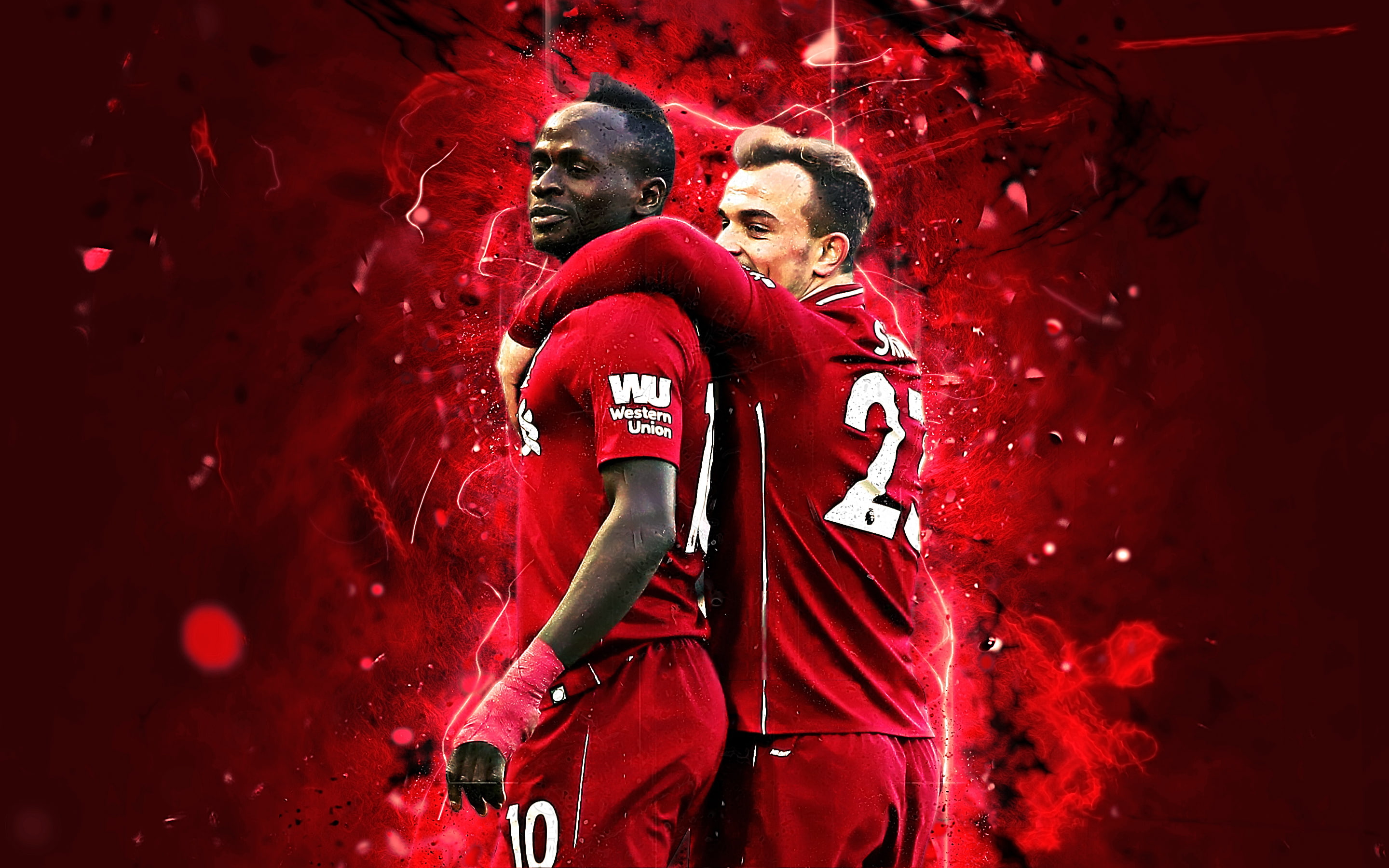 Soccer, Xherdan Shaqiri, Liverpool F.C., 2K, Sadio Mané, HD Wallpaper
