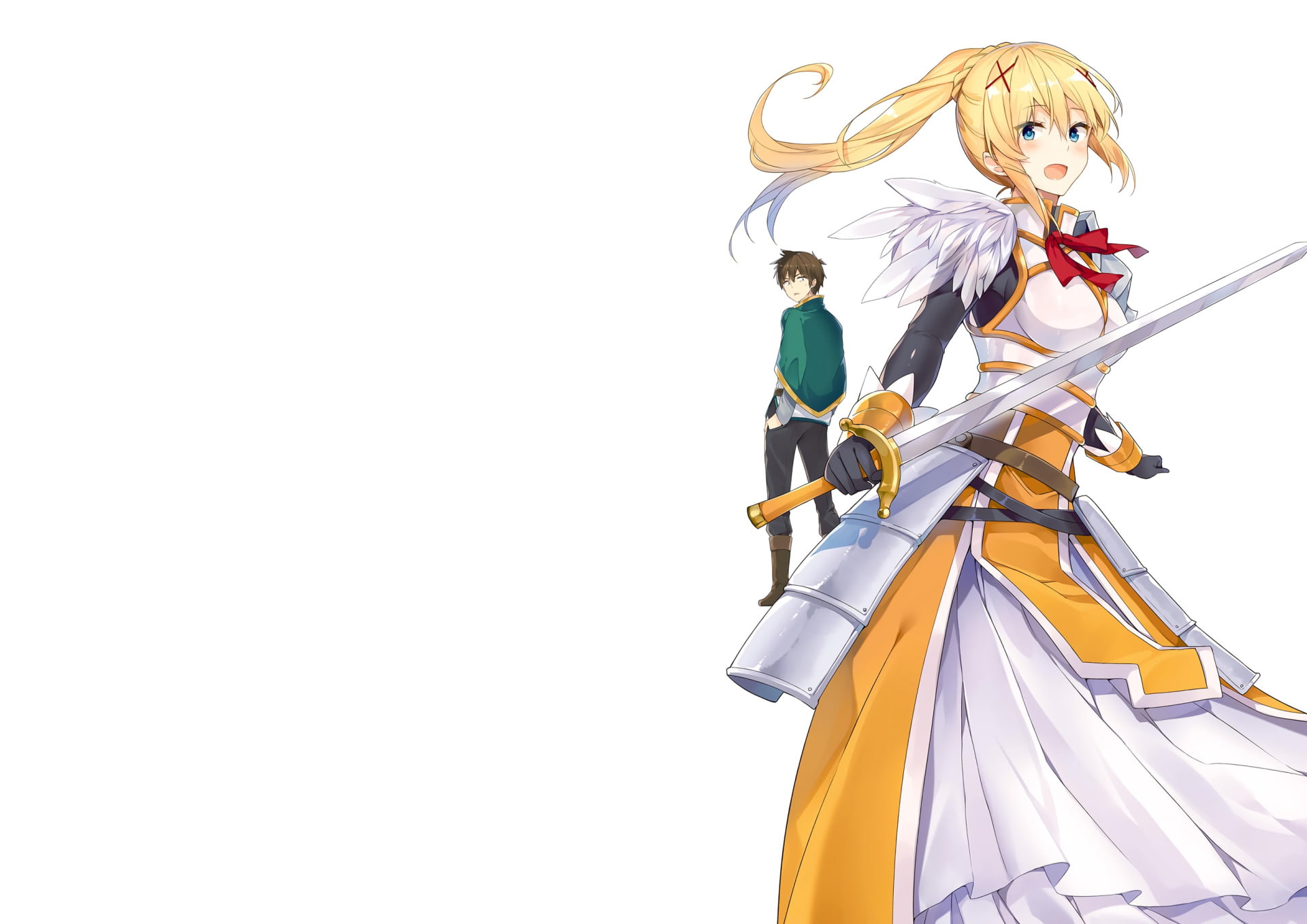 Kazuma Satou, Anime, KonoSuba, 1080P, Darkness (KonoSuba), KonoSuba – God’s blessing on this wonderful world!!, HD Wallpaper