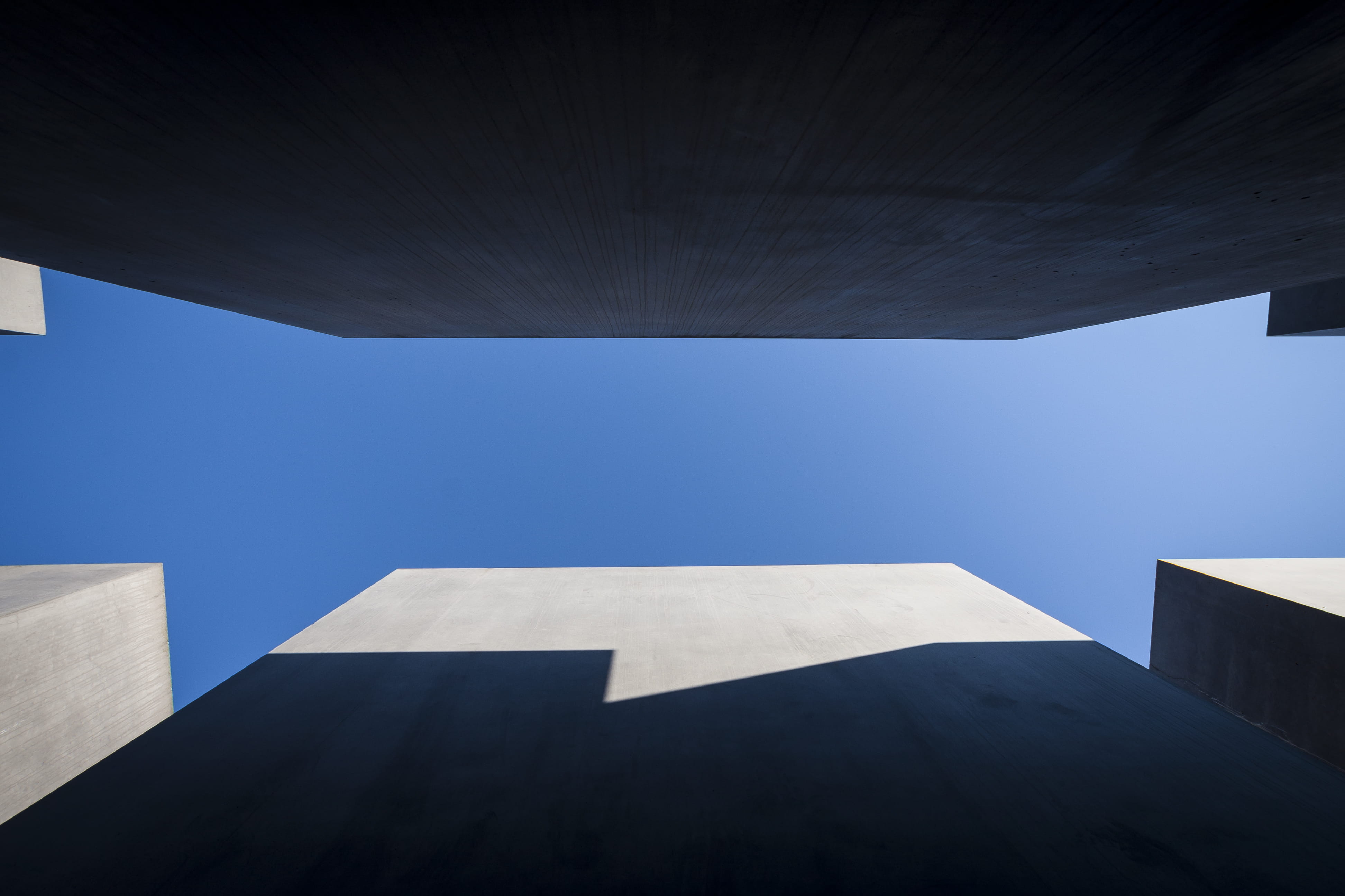architecture, travel destinations, city, day, modern, building exterior, low angle view, holocaust, abstract, no people, look up, building, nature, concrete, HD Wallpaper