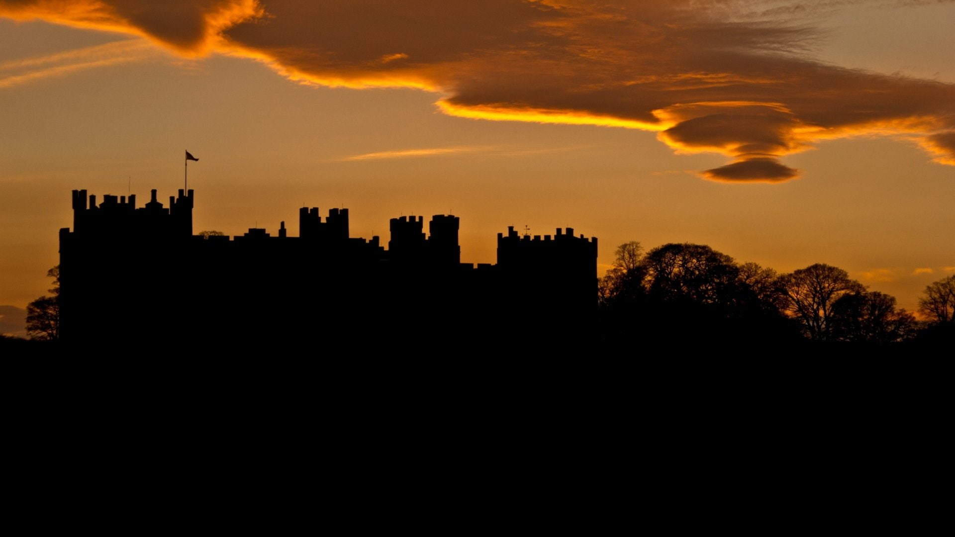 Castles, 1080P, Raby Castle, HD Wallpaper