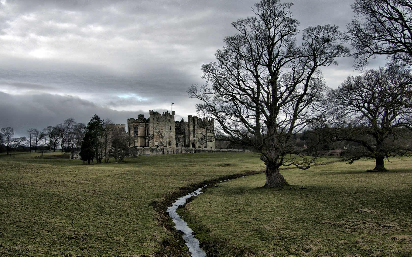 720P, raby castle, HD Wallpaper